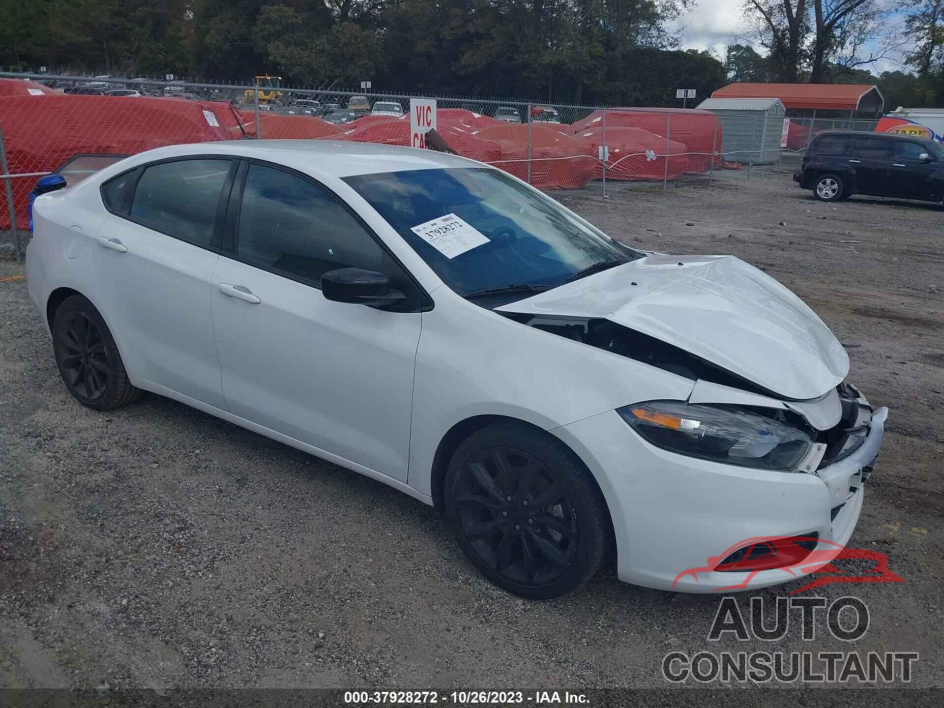 DODGE DART 2016 - 1C3CDFFA0GD822910