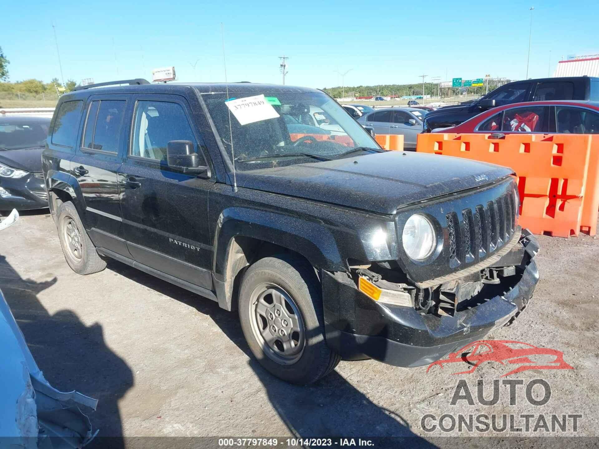 JEEP PATRIOT 2016 - 1C4NJPBB1GD649013