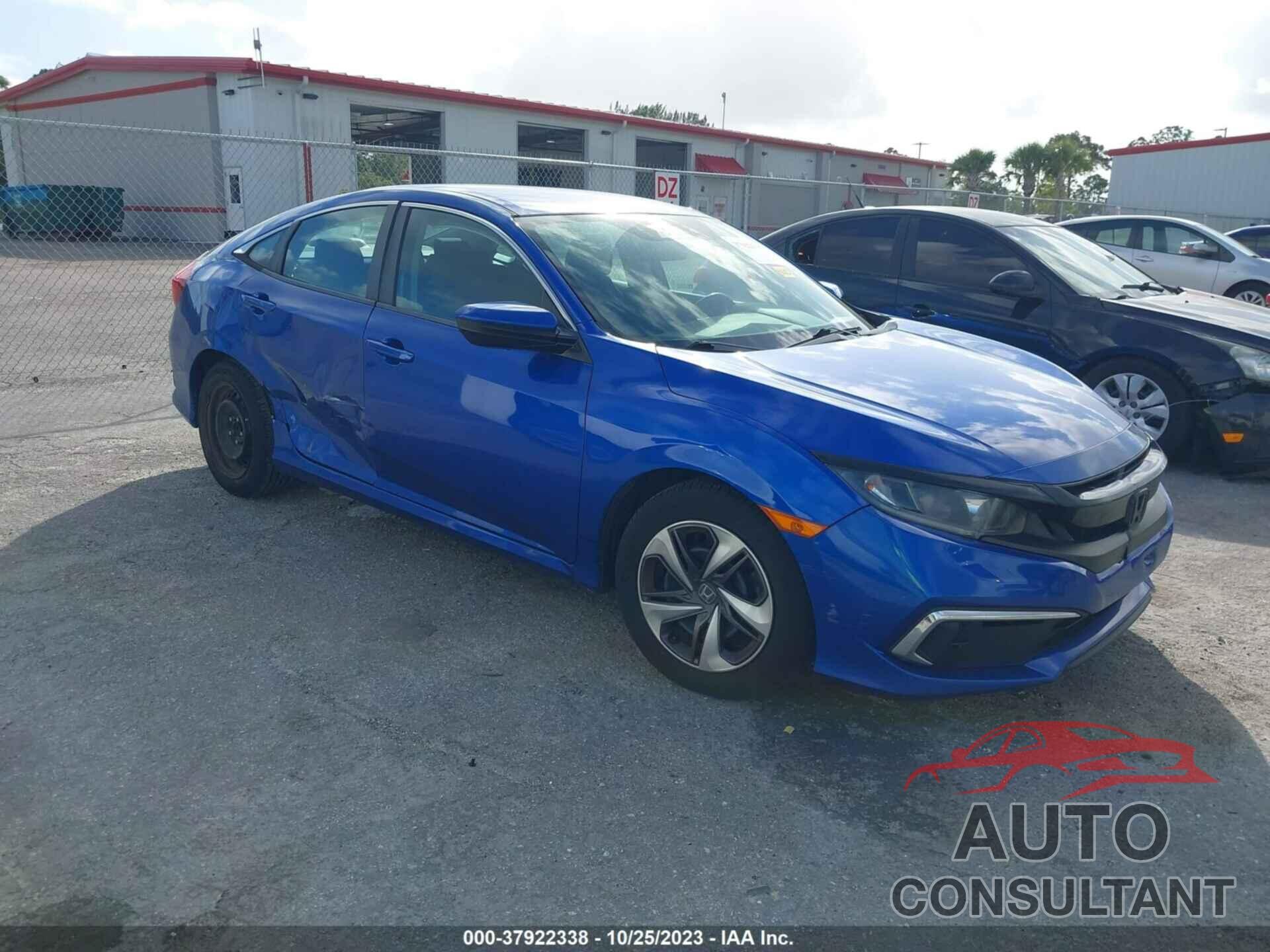 HONDA CIVIC SEDAN 2019 - 19XFC2F67KE038747