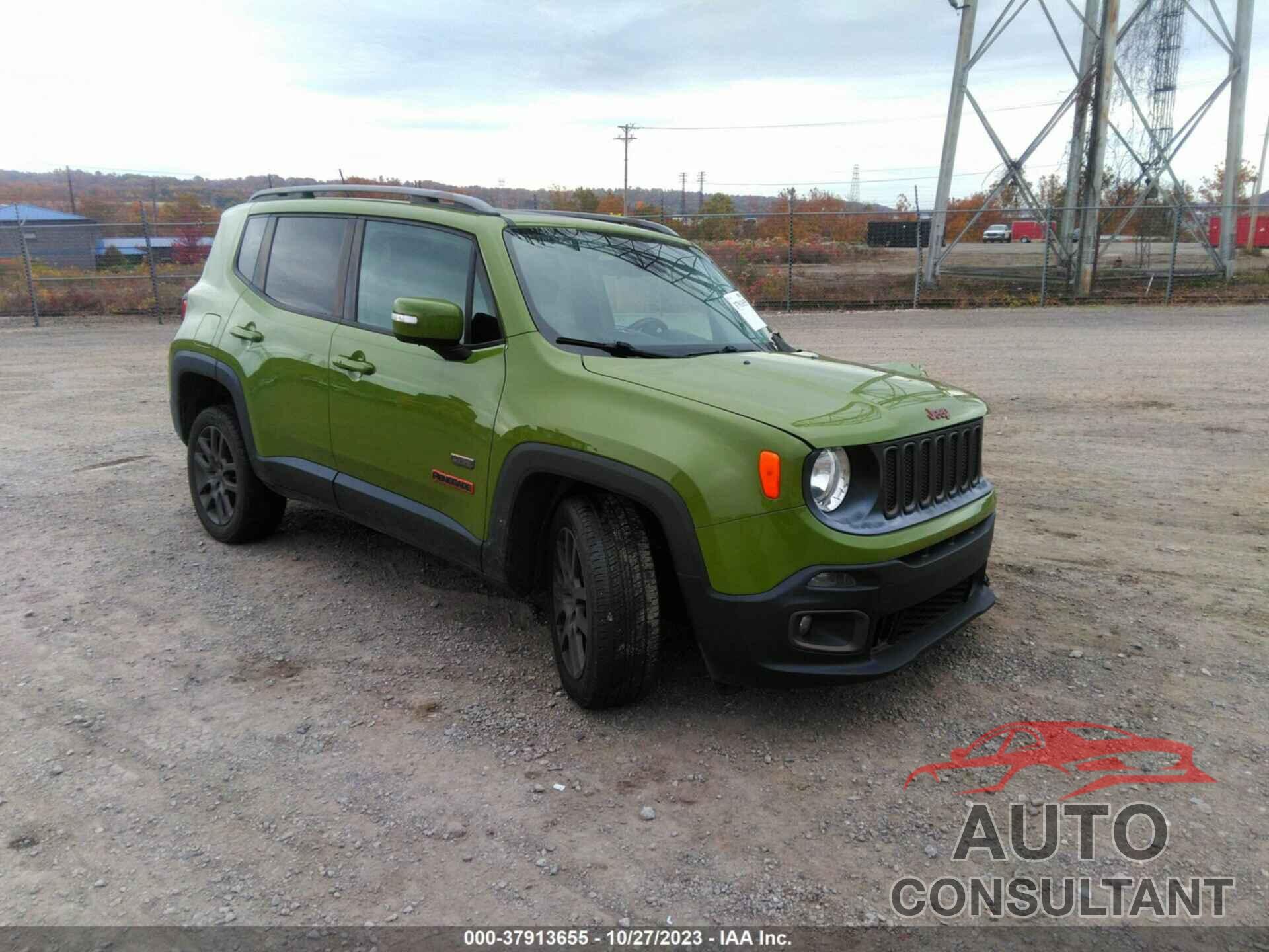 JEEP RENEGADE 2016 - ZACCJBBT7GPC85328