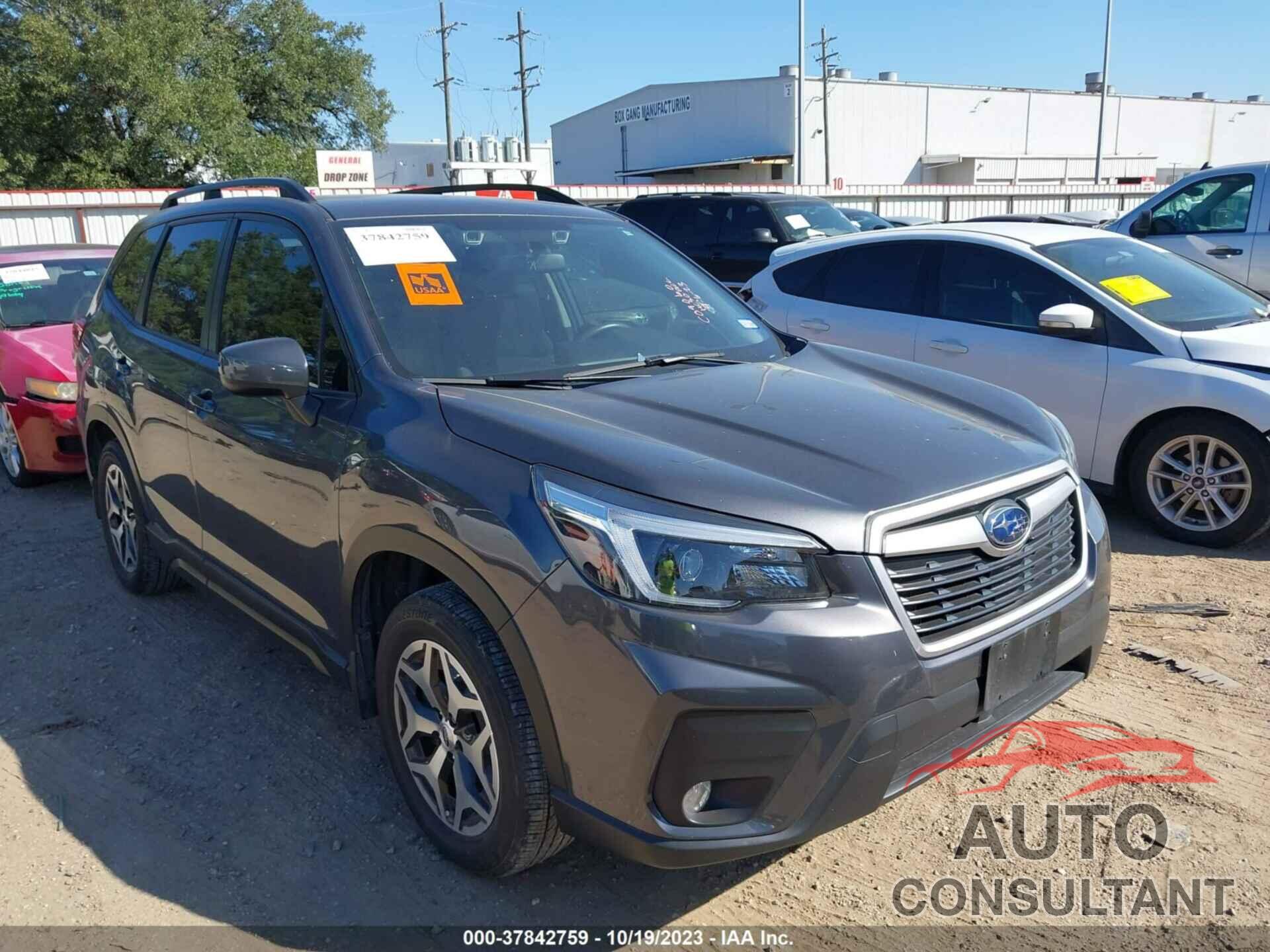 SUBARU FORESTER 2021 - JF2SKAJC8MH557619