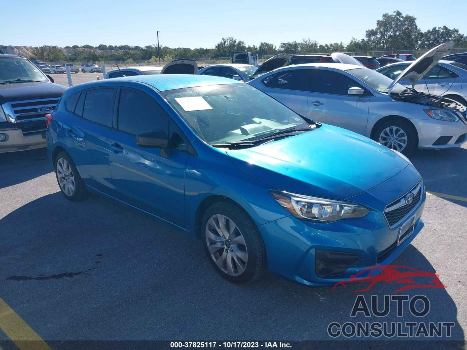 SUBARU IMPREZA 2017 - 4S3GTAA63H3707943