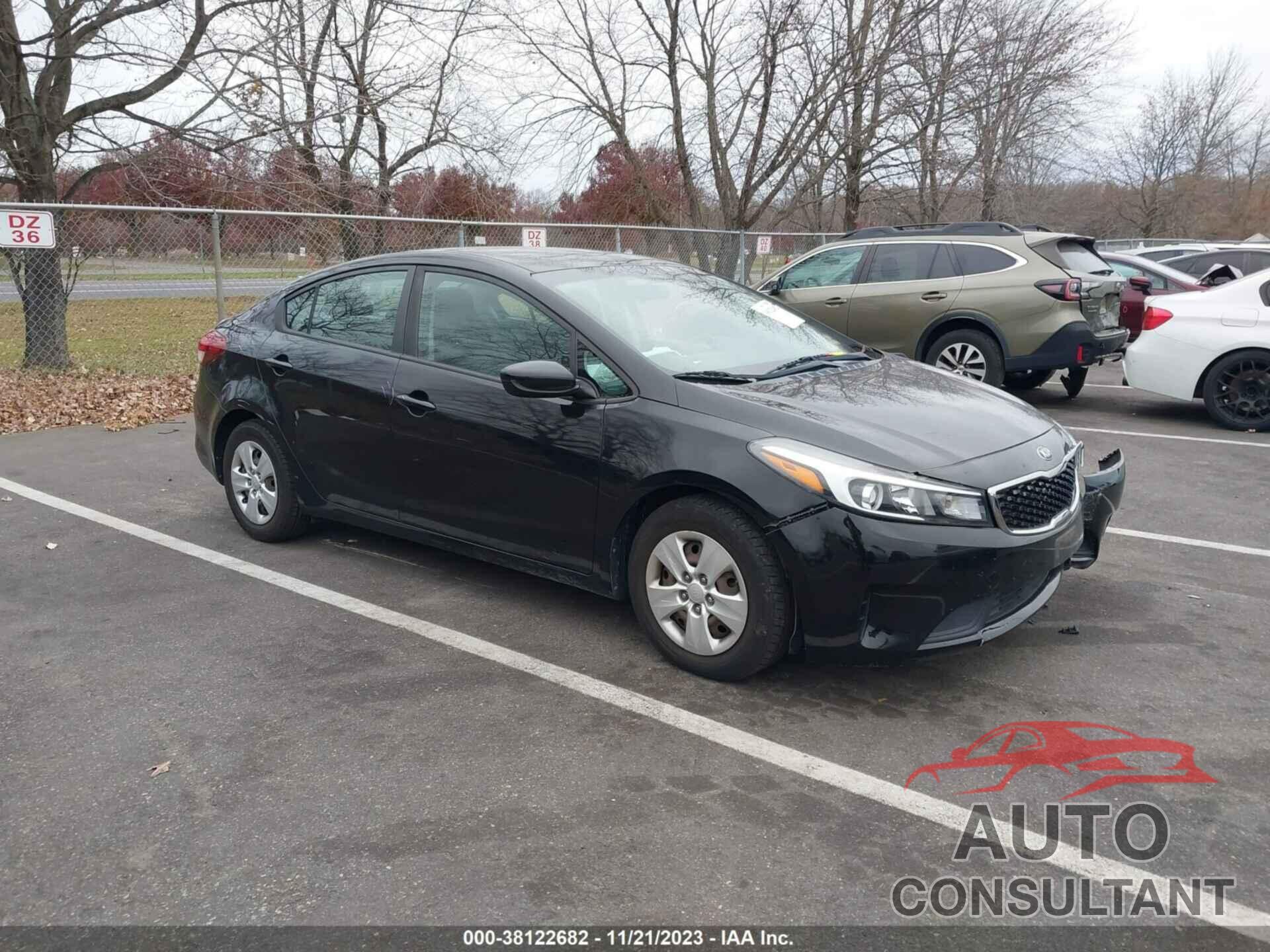 KIA FORTE 2017 - 3KPFK4A71HE158924