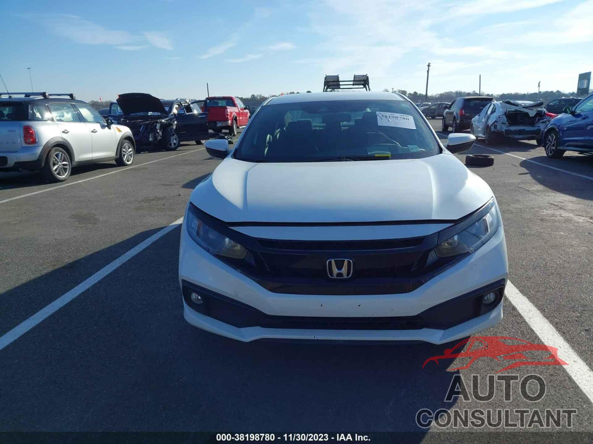 HONDA CIVIC 2020 - 2HGFC2F87LH589303