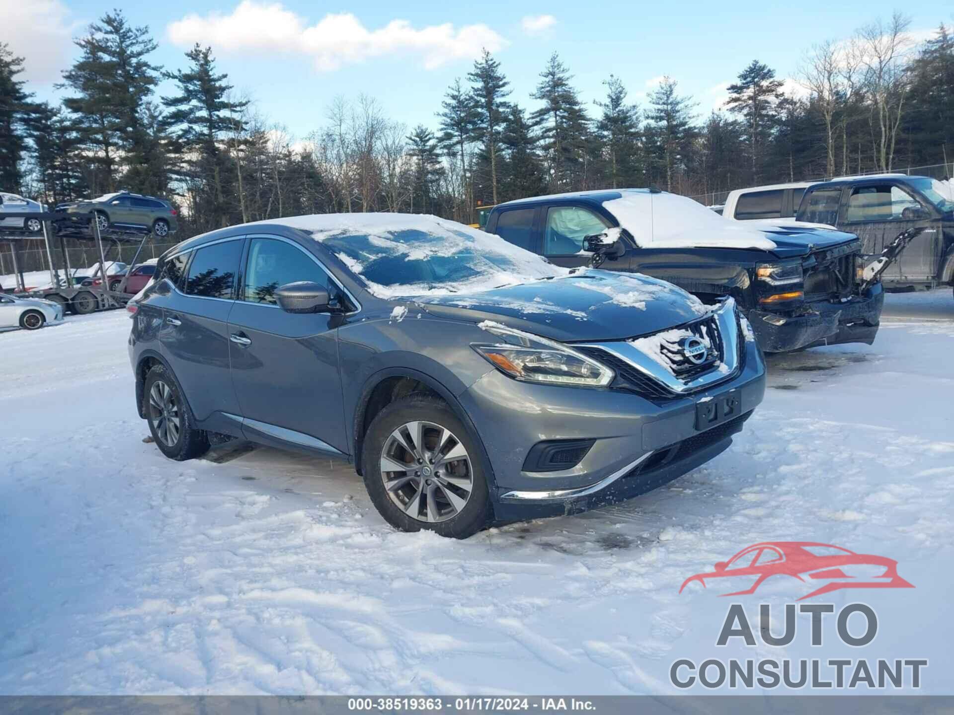 NISSAN MURANO 2018 - 5N1AZ2MH6JN136736