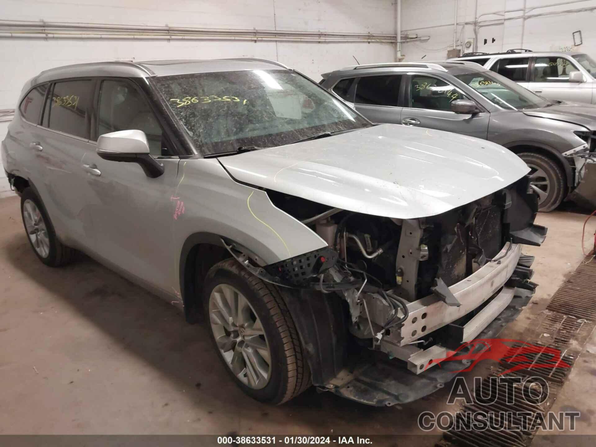 TOYOTA HIGHLANDER 2020 - 5TDDZRBH1LS024968