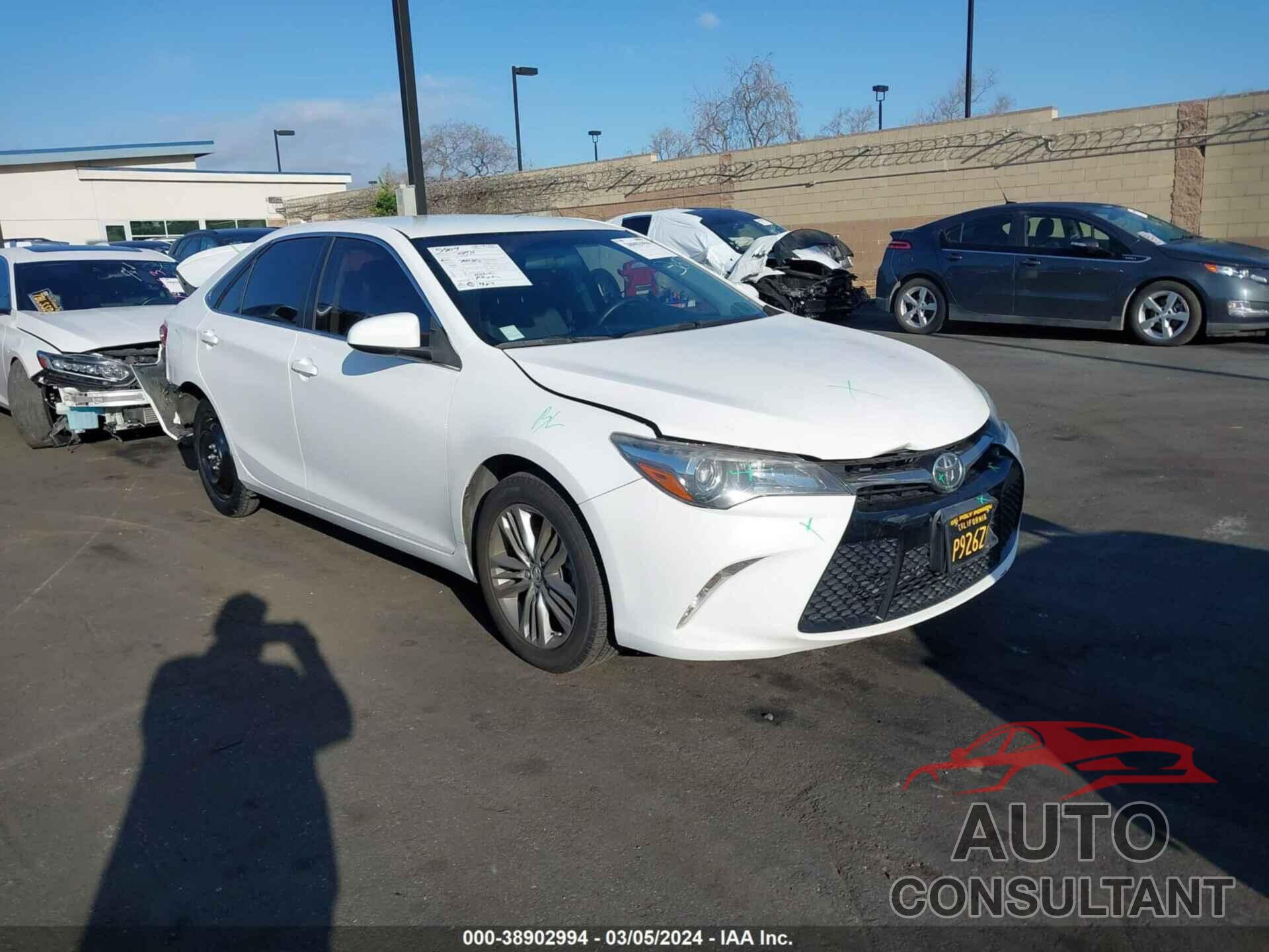 TOYOTA CAMRY 2017 - 4T1BF1FK9HU409233