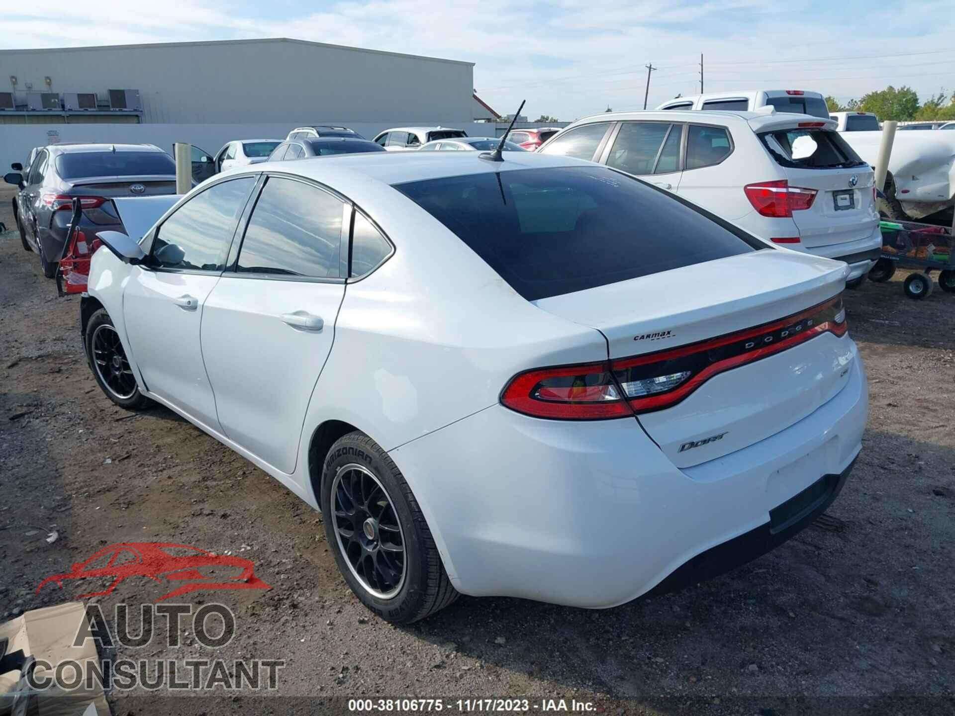 DODGE DART 2015 - 1C3CDFBB5FD351575