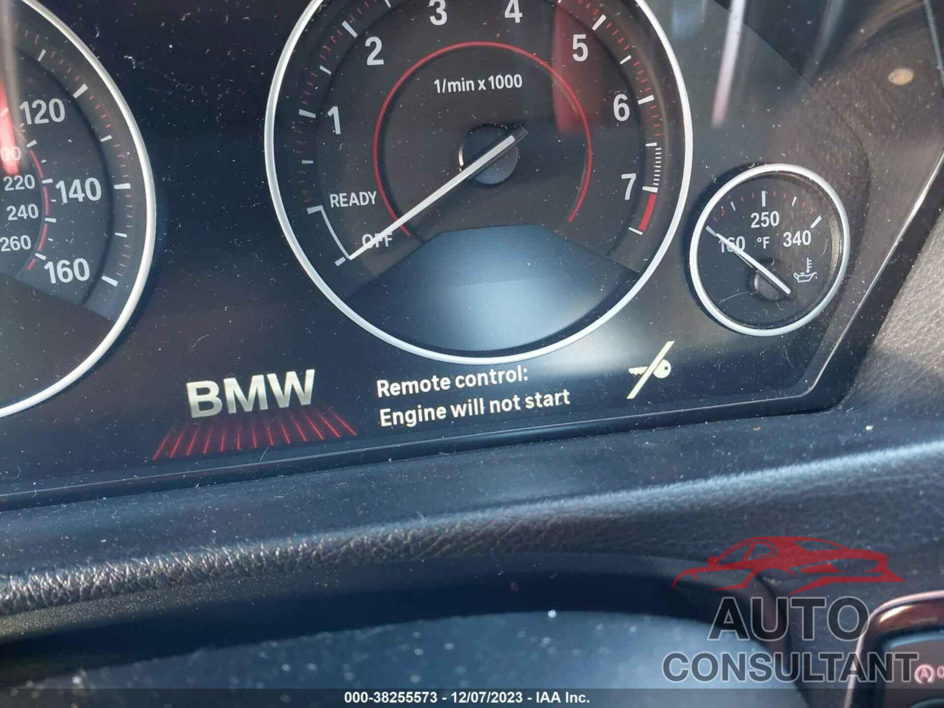 BMW 328I GRAN TURISMO 2016 - WBA8Z5C58GG502444