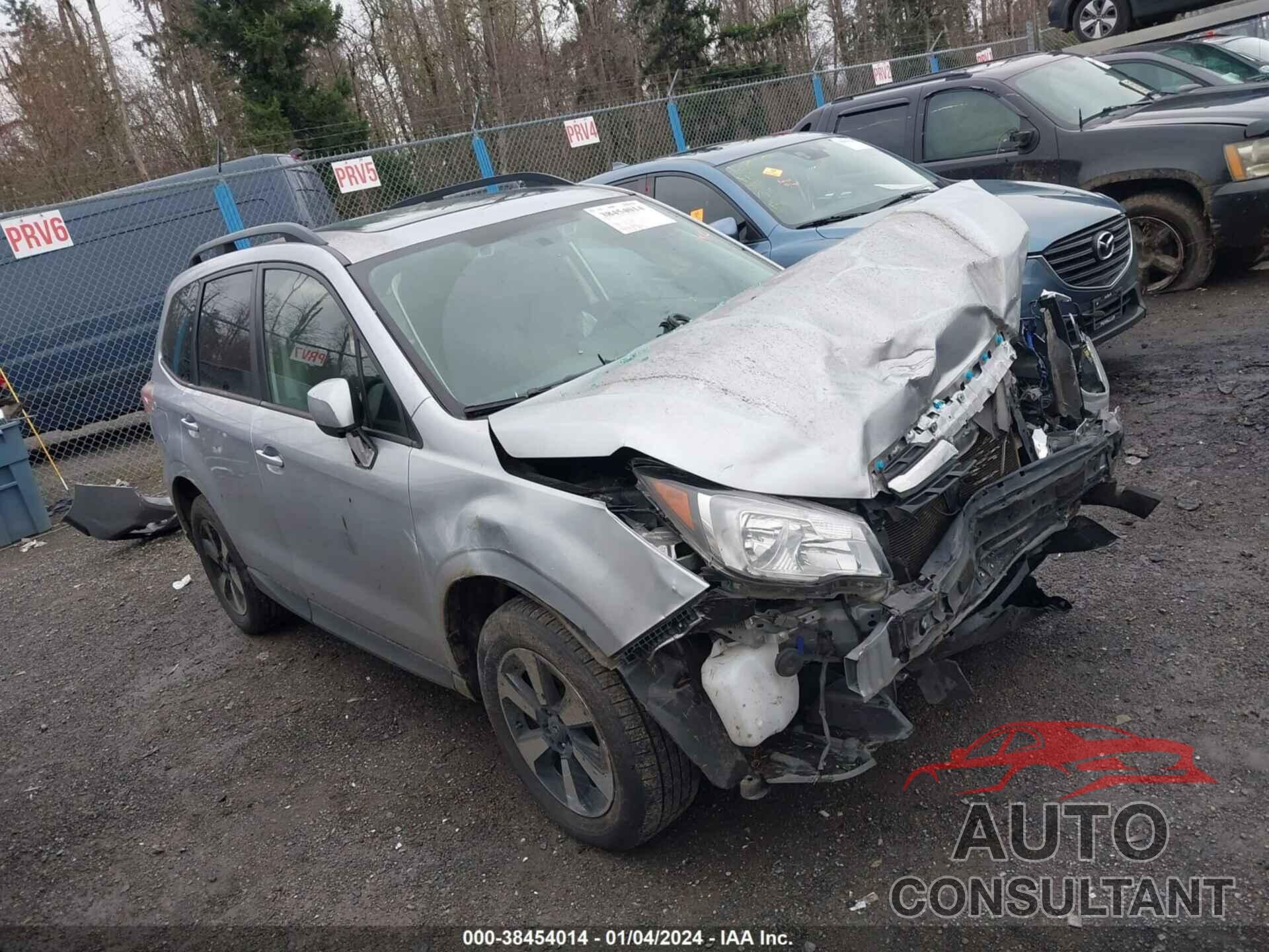 SUBARU FORESTER 2018 - JF2SJAGCXJH555568