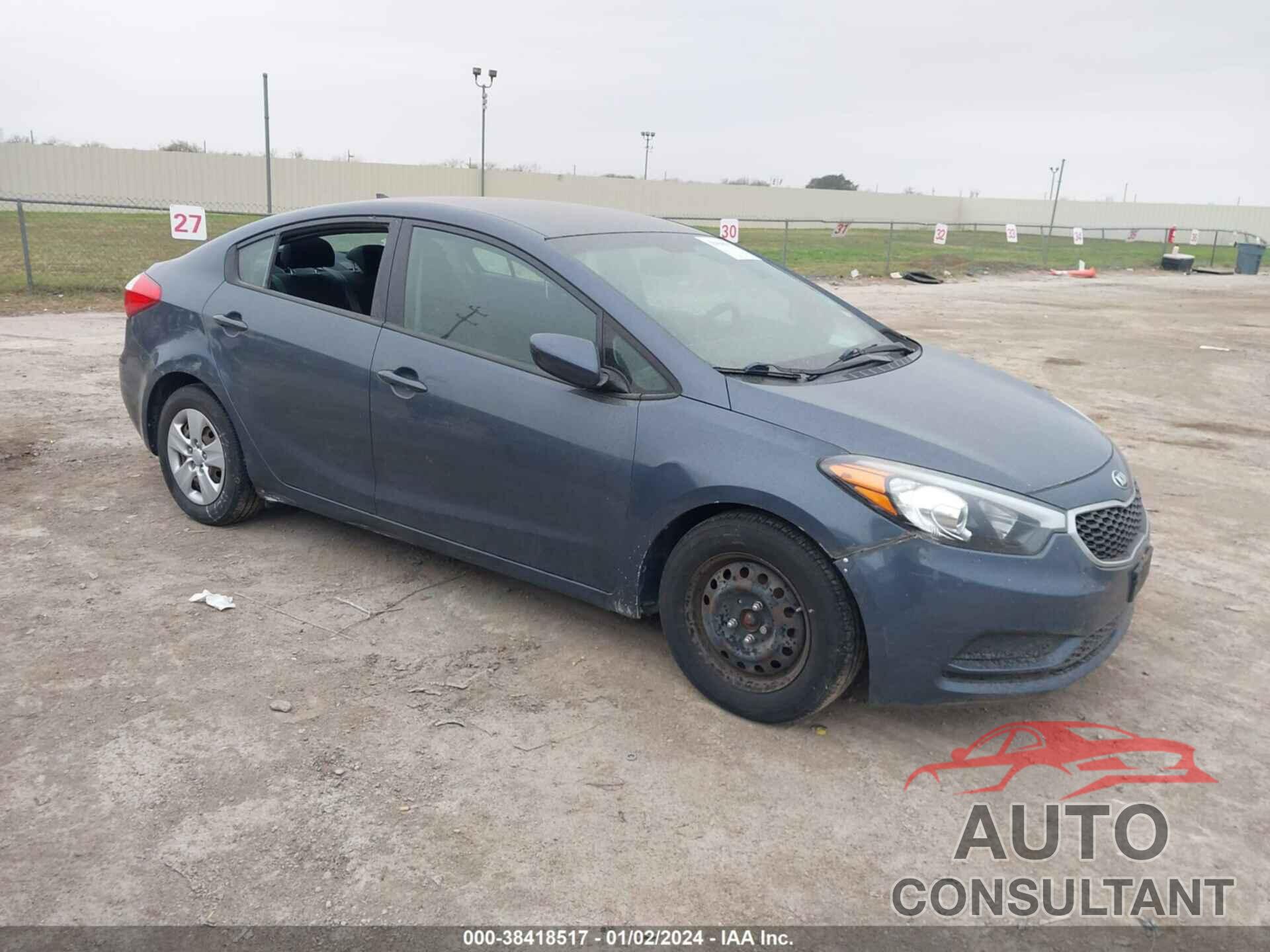 KIA FORTE 2016 - KNAFK4A68G5562043