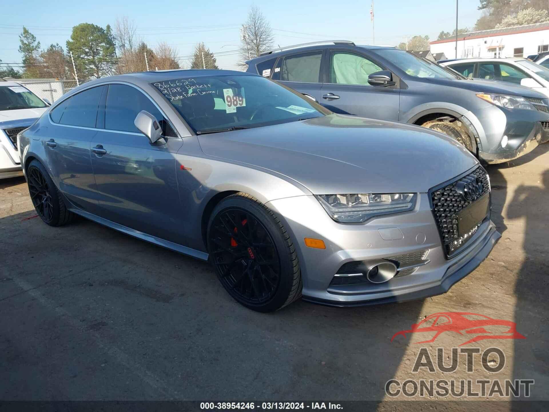 AUDI A7 2016 - WAUWGAFC9GN039273