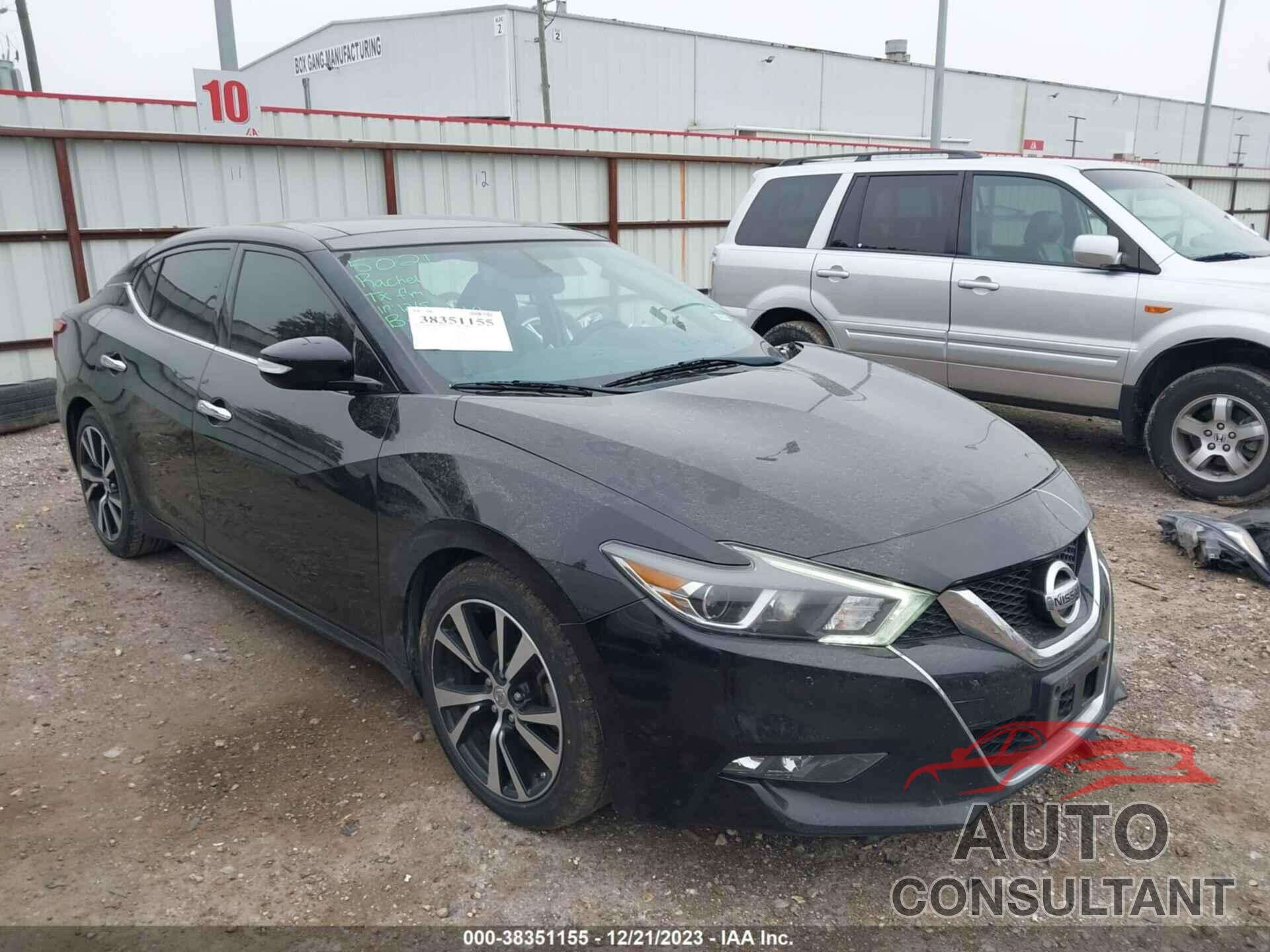 NISSAN MAXIMA 2018 - 1N4AA6AP7JC392660