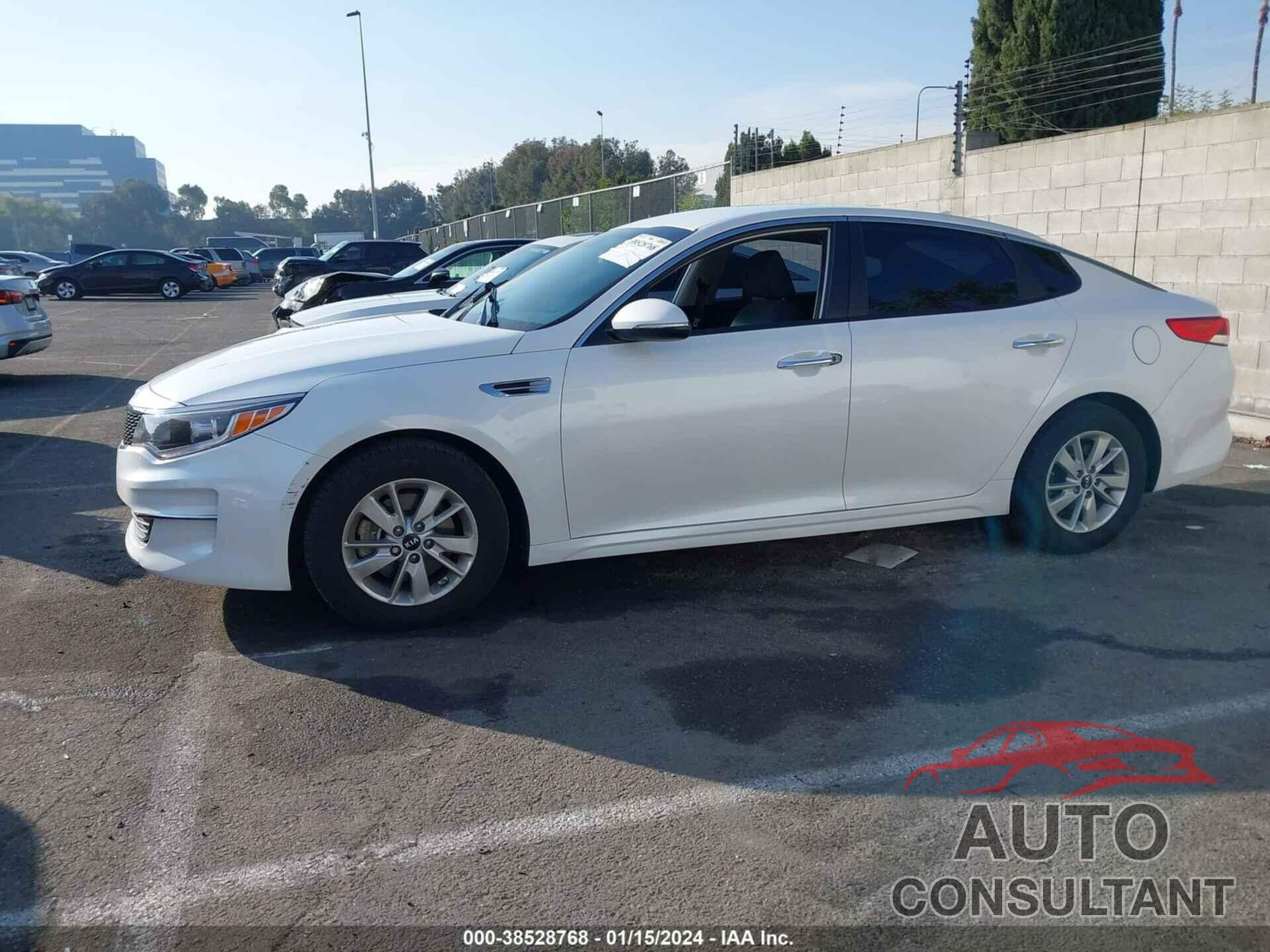 KIA OPTIMA 2016 - KNAGT4L35G5086628