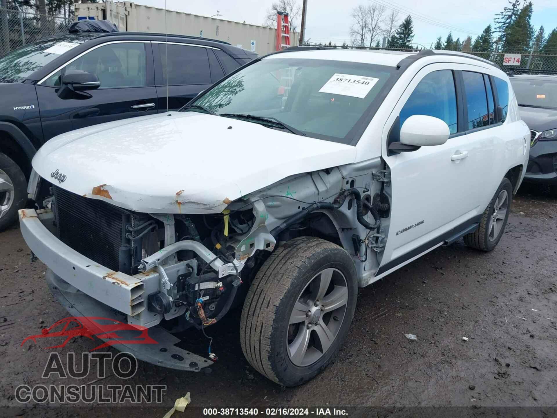 JEEP COMPASS 2017 - 1C4NJCEB3HD209736
