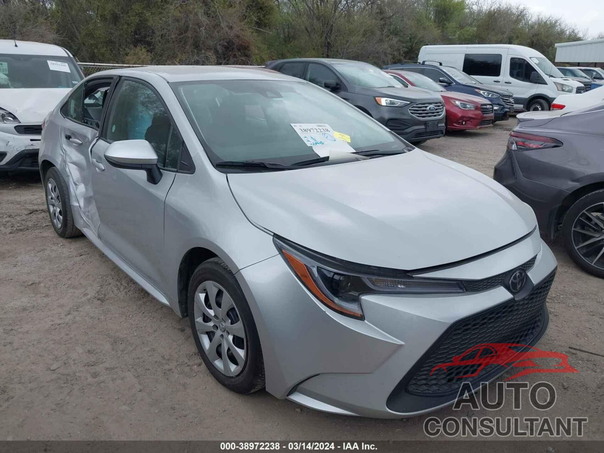 TOYOTA COROLLA 2022 - 5YFEPMAE0NP338546