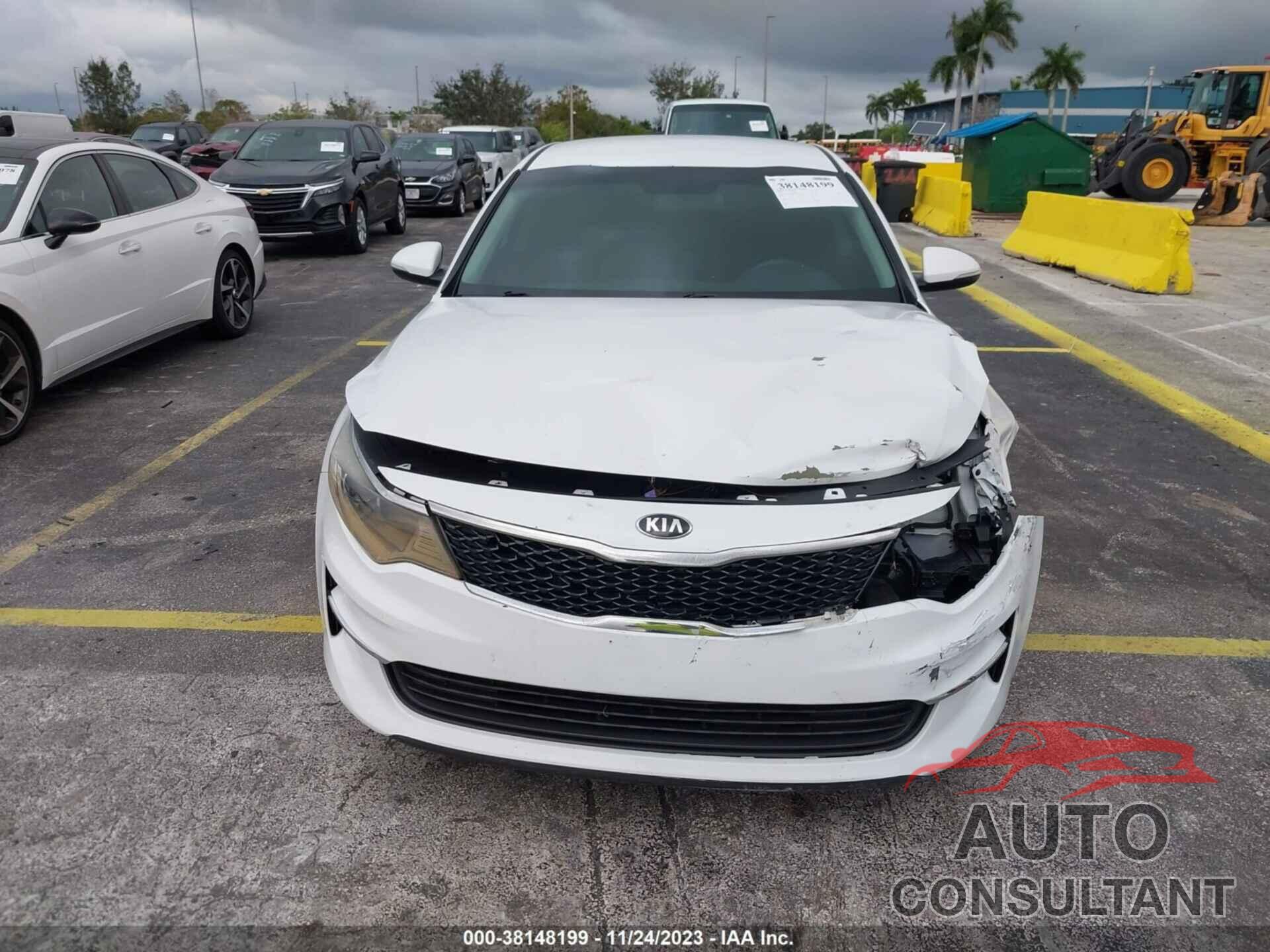 KIA OPTIMA 2018 - 5XXGT4L39JG215587