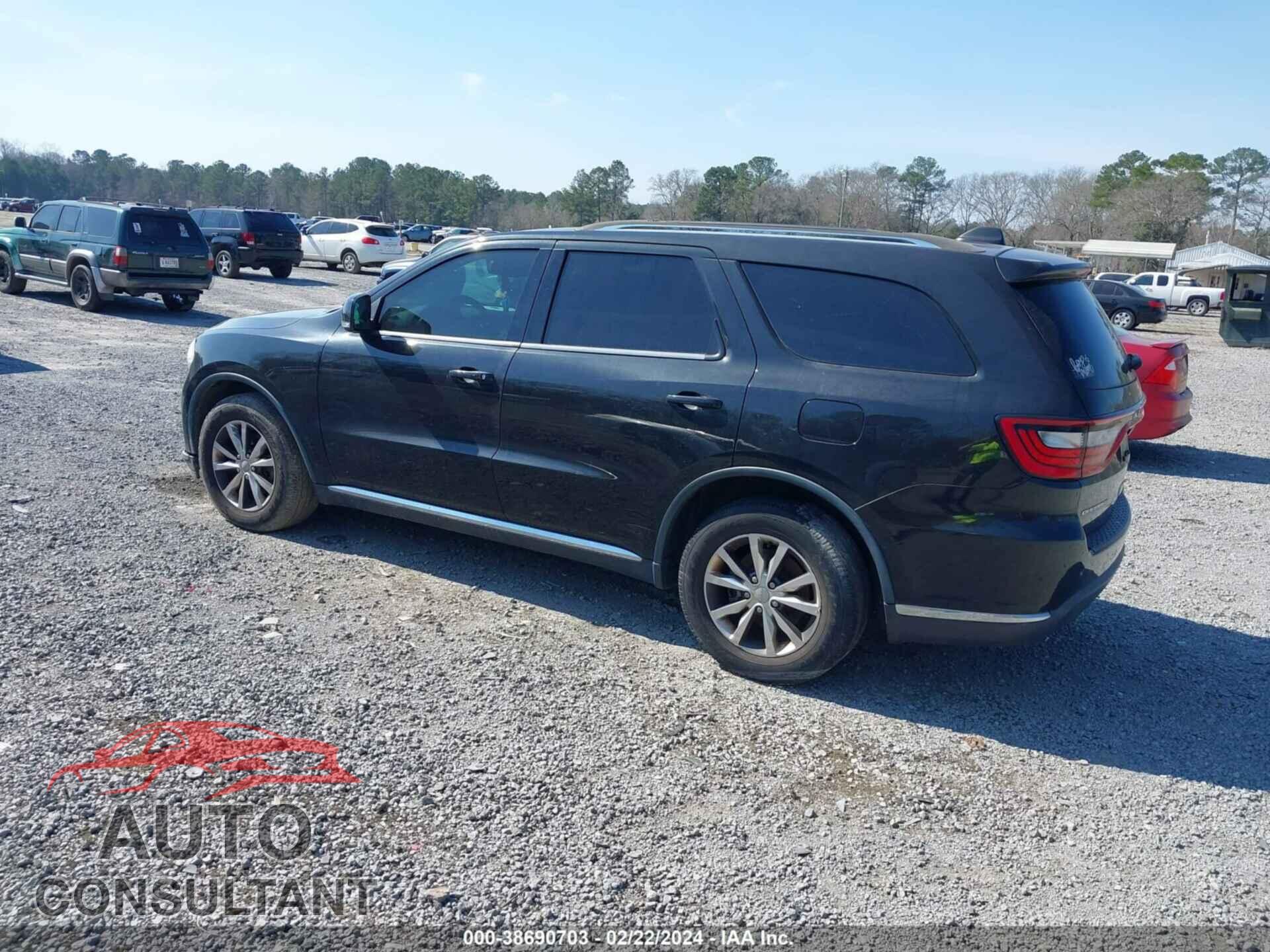 DODGE DURANGO 2016 - 1C4RDHDG8GC482940