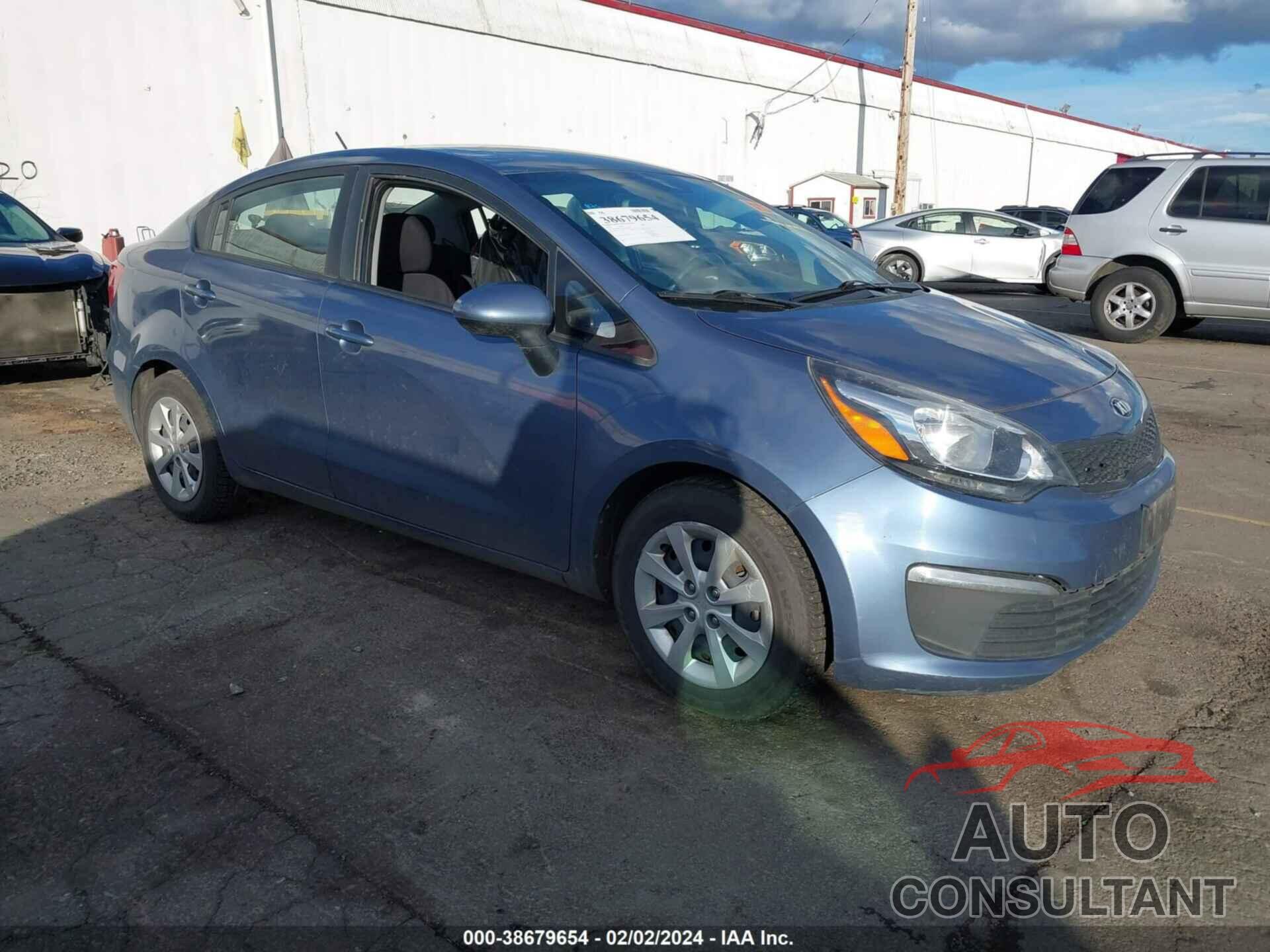 KIA RIO 2016 - KNADM4A3XG6558240