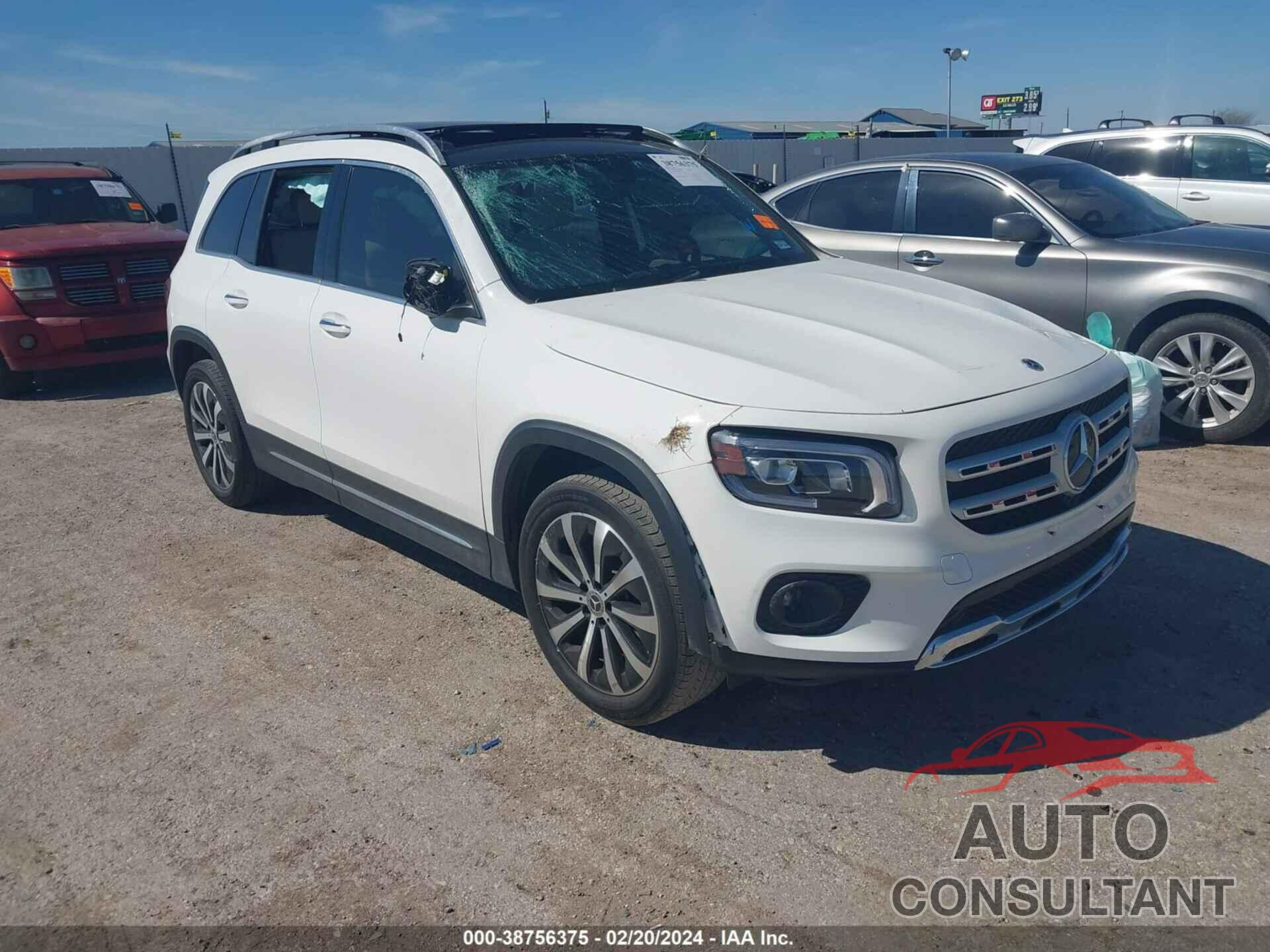 MERCEDES-BENZ GLB 250 2021 - W1N4M4GB7MW106445