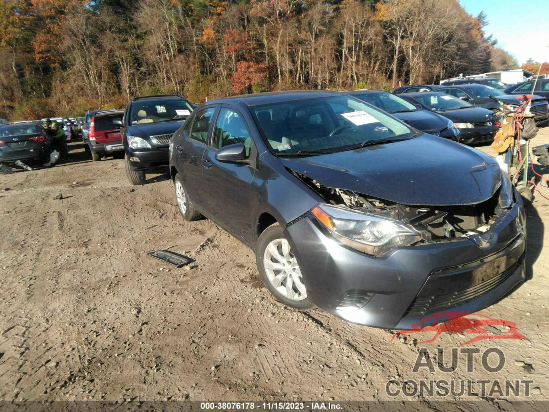 TOYOTA COROLLA 2016 - 2T1BURHE4GC509753