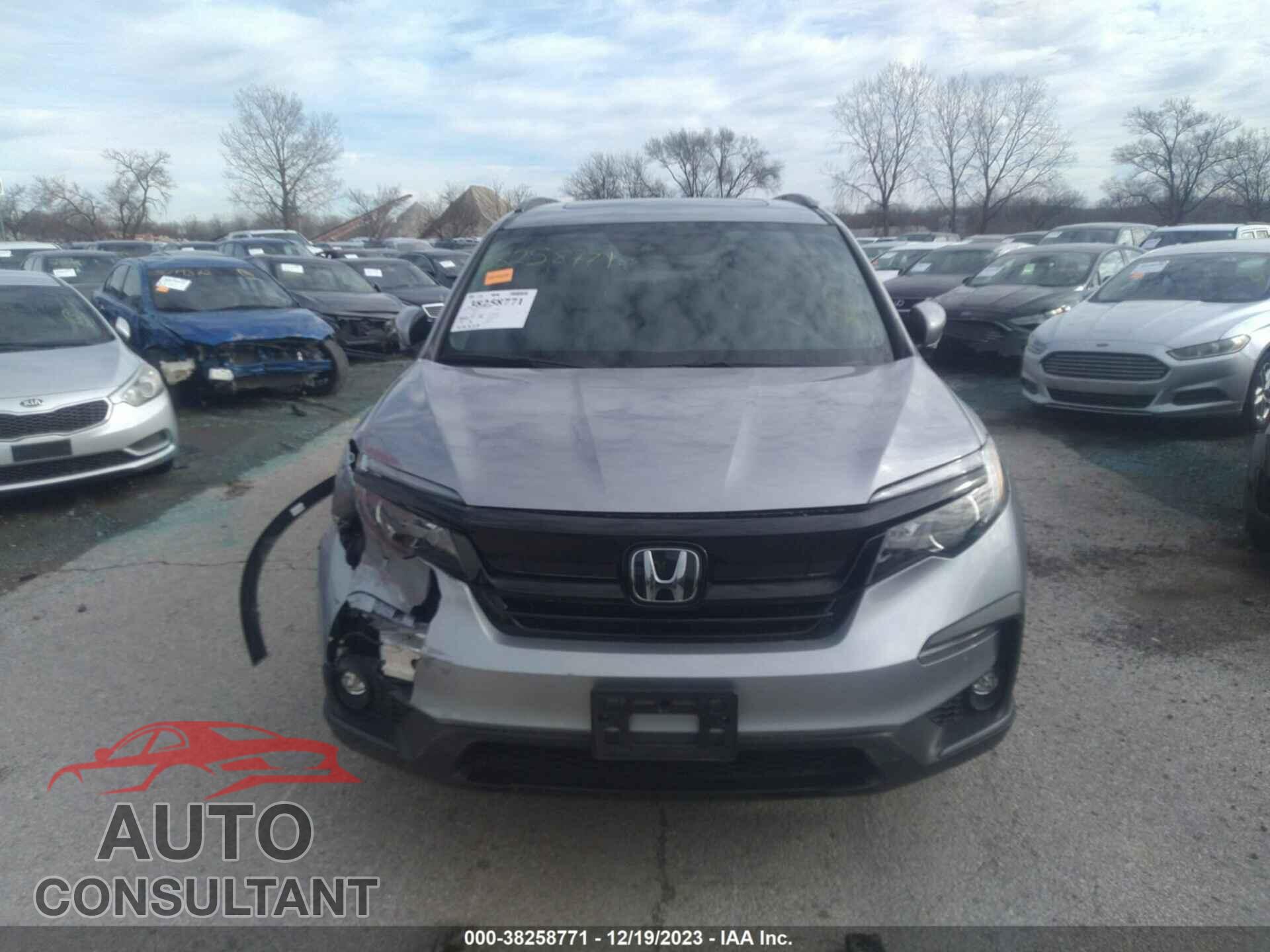 HONDA PILOT 2021 - 5FNYF6H22MB024706