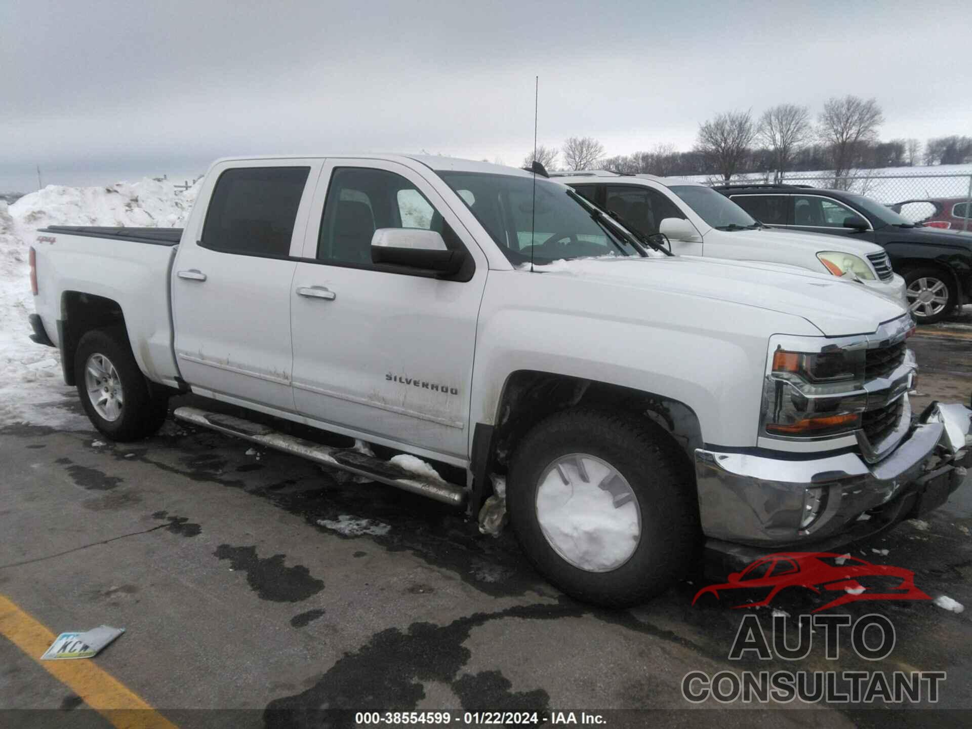 CHEVROLET SILVERADO 2017 - 3GCUKREC9HG143538