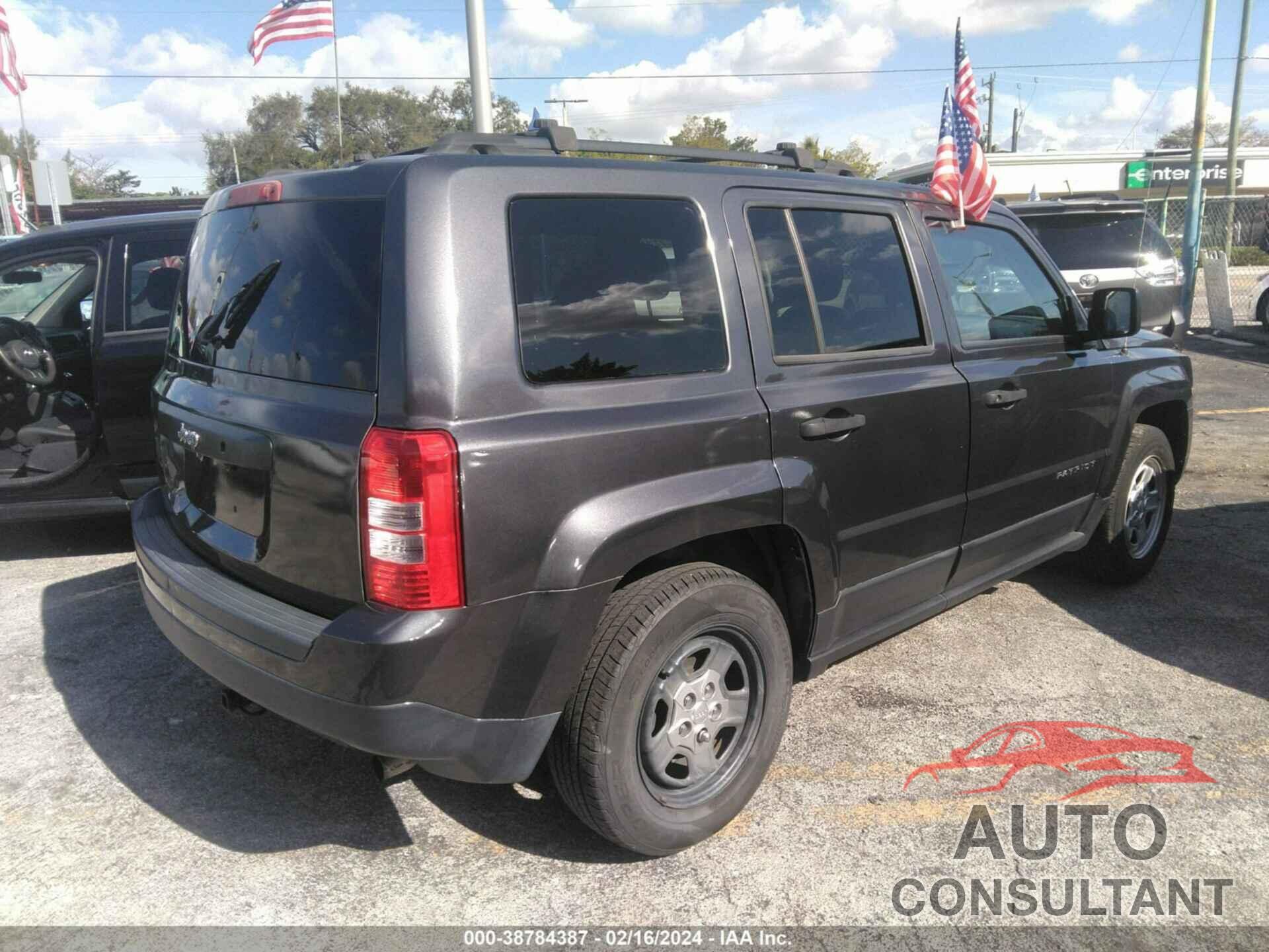 JEEP PATRIOT 2016 - 1C4NJPBB3GD604364