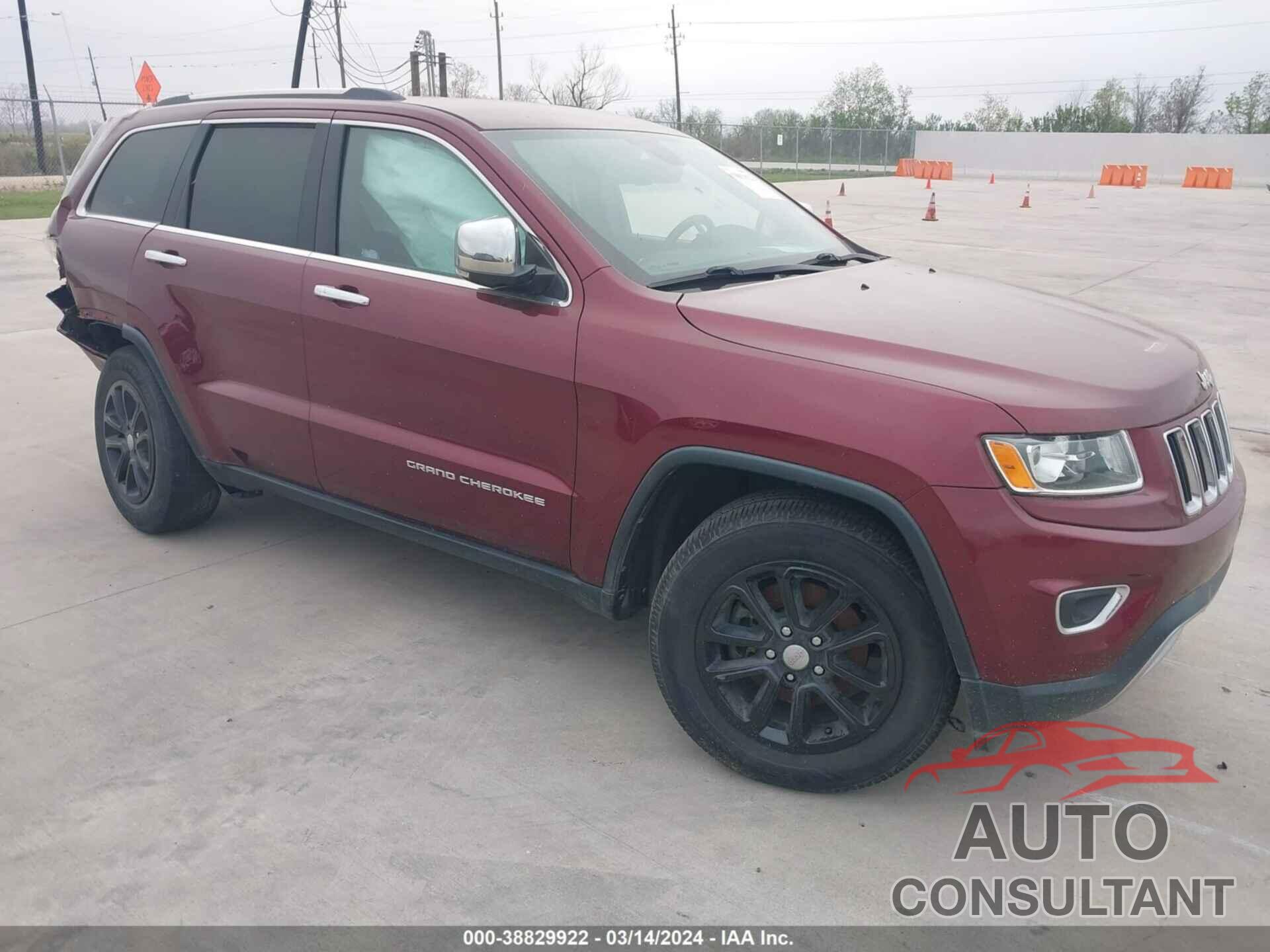 JEEP GRAND CHEROKEE 2016 - 1C4RJEBG6GC307211