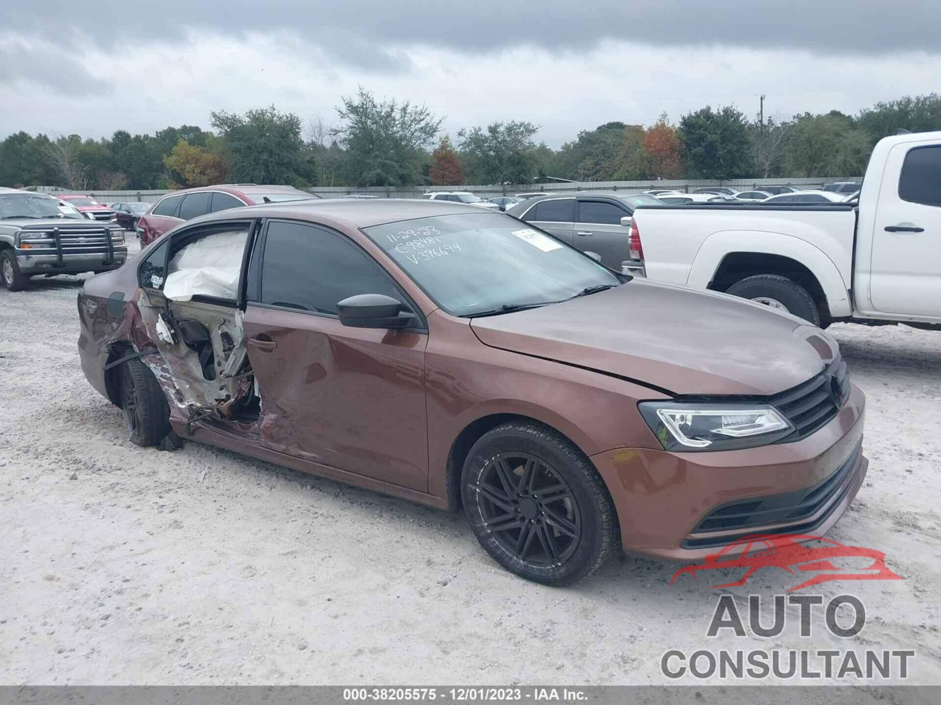 VOLKSWAGEN JETTA 2016 - 3VWD67AJ2GM396694