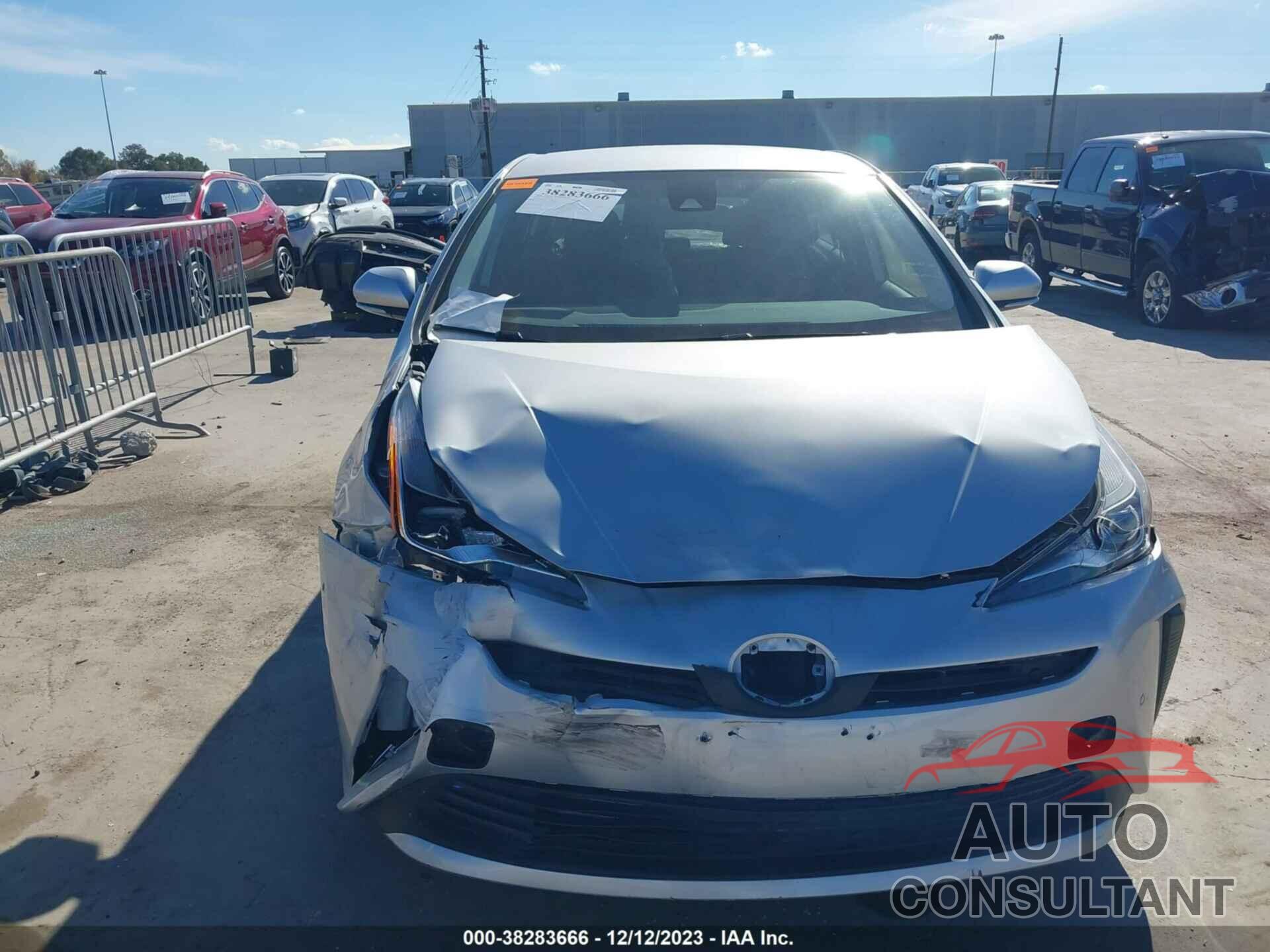 TOYOTA PRIUS 2020 - JTDKARFU1L3122583