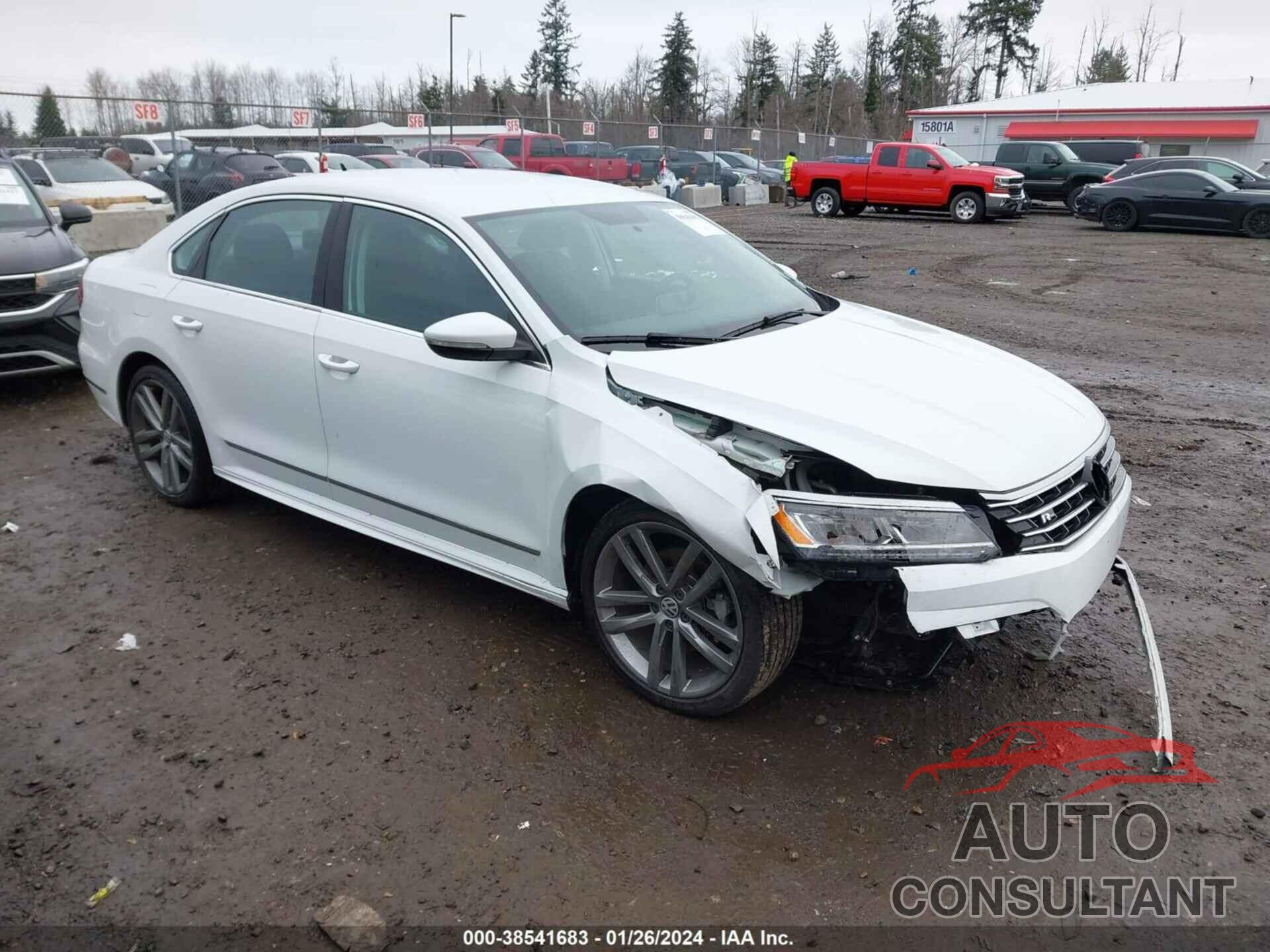 VOLKSWAGEN PASSAT 2016 - 1VWAS7A31GC065090