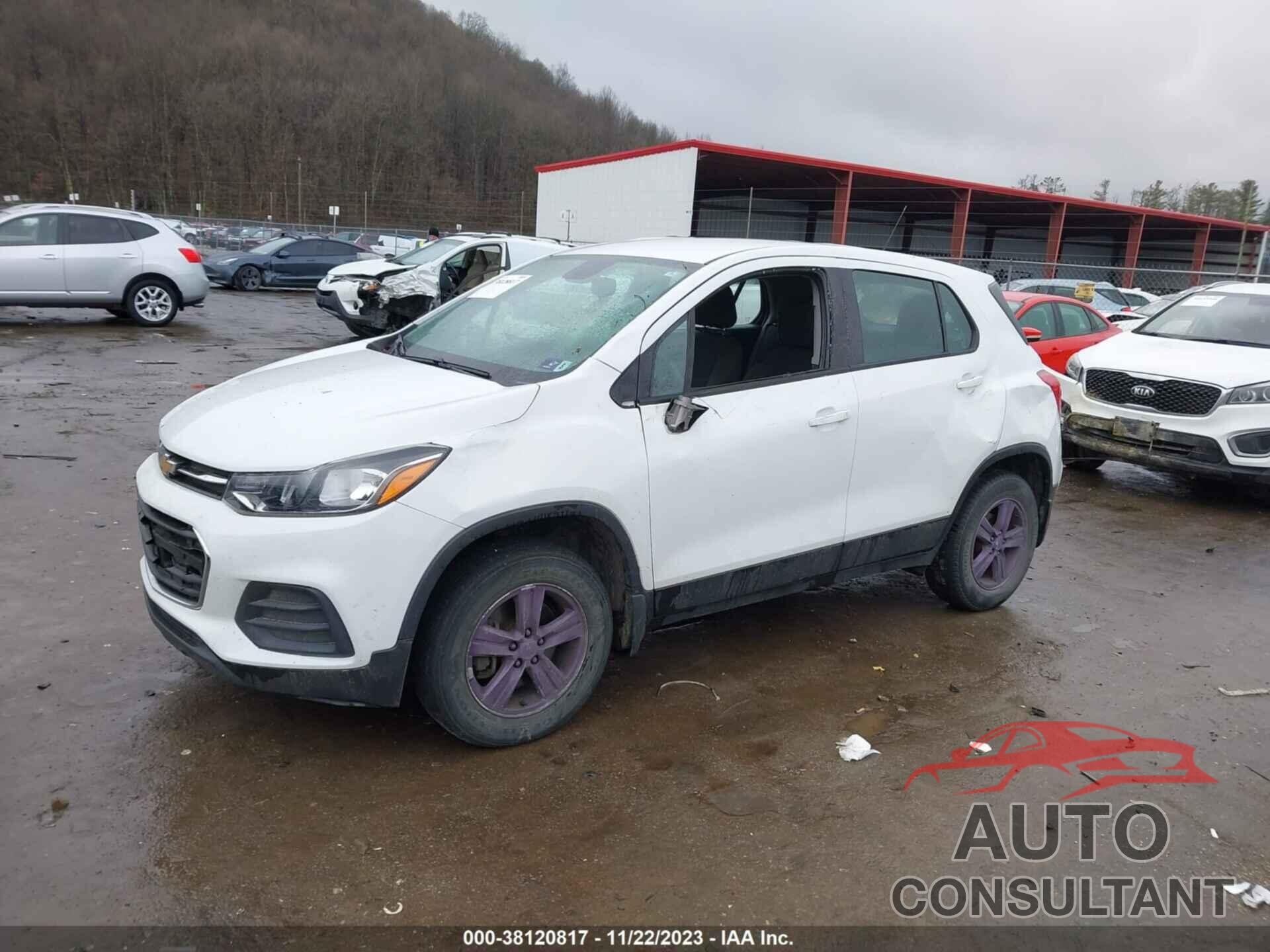 CHEVROLET TRAX 2017 - KL7CJNSB0HB077132