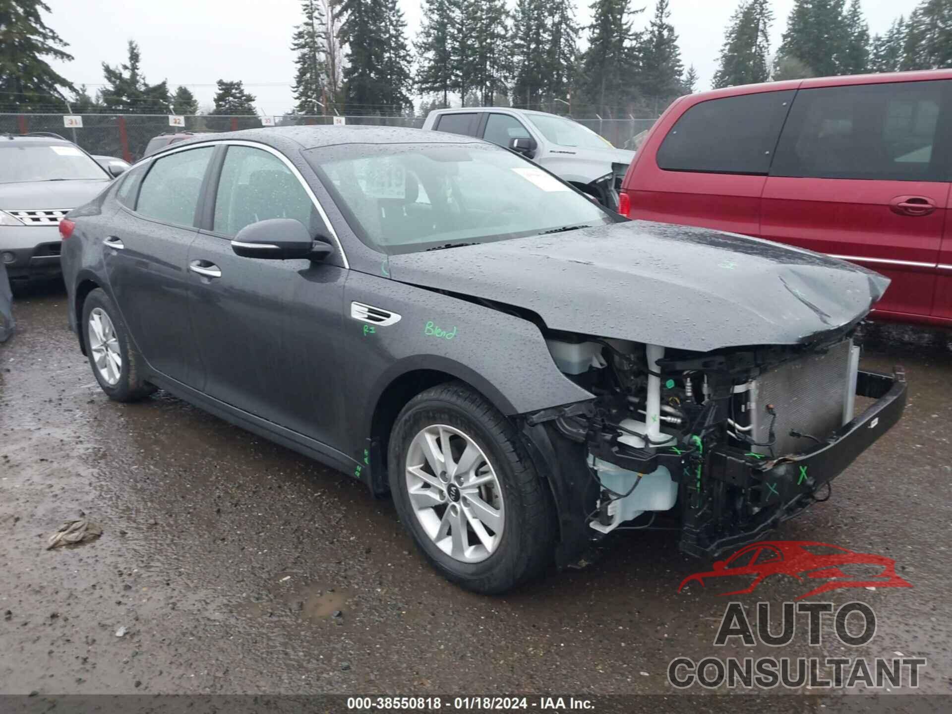 KIA OPTIMA 2018 - KNAGT4L34J5216941