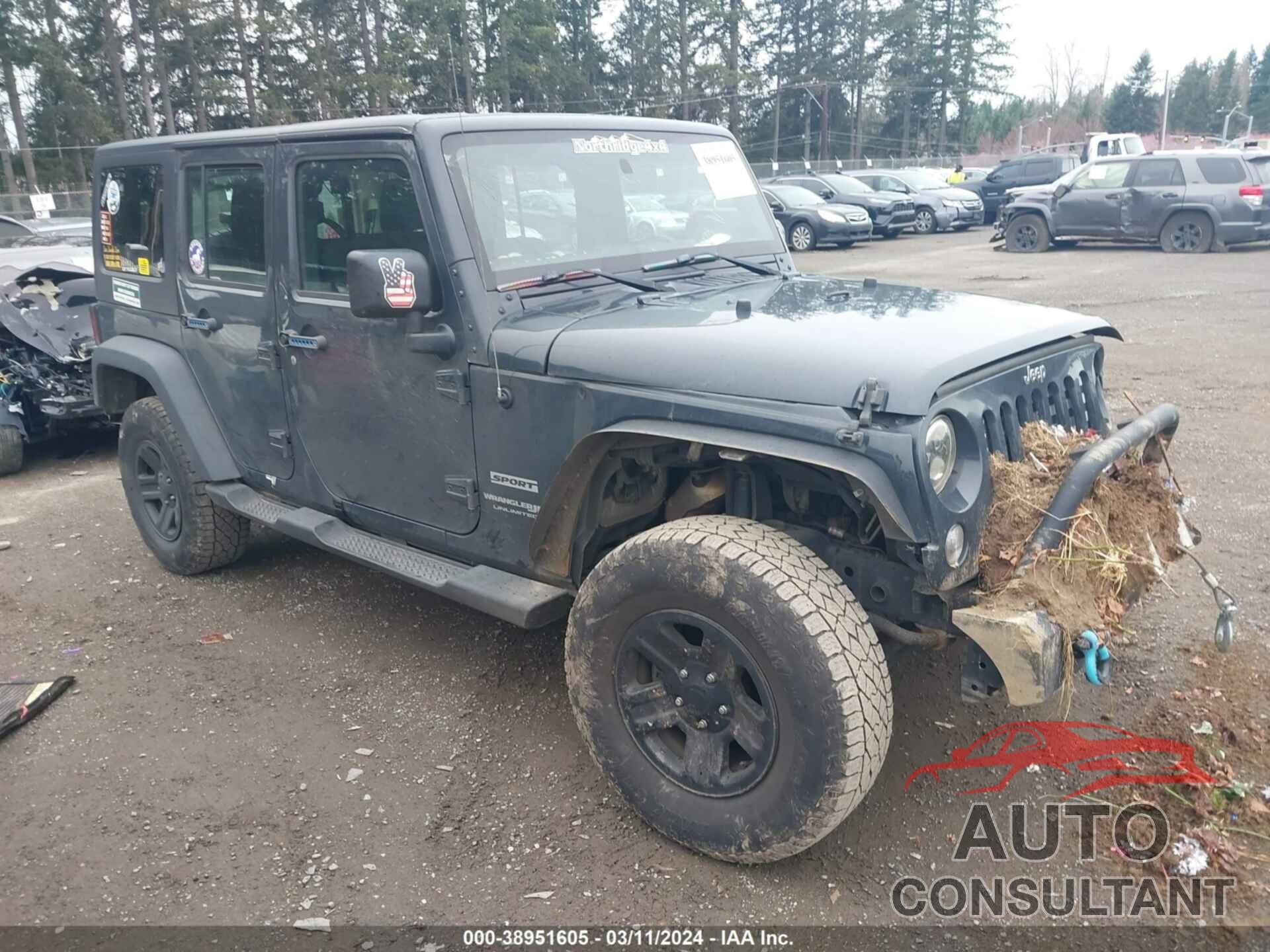 JEEP WRANGLER JK UNLIMITED 2018 - 1C4BJWDG9JL884200