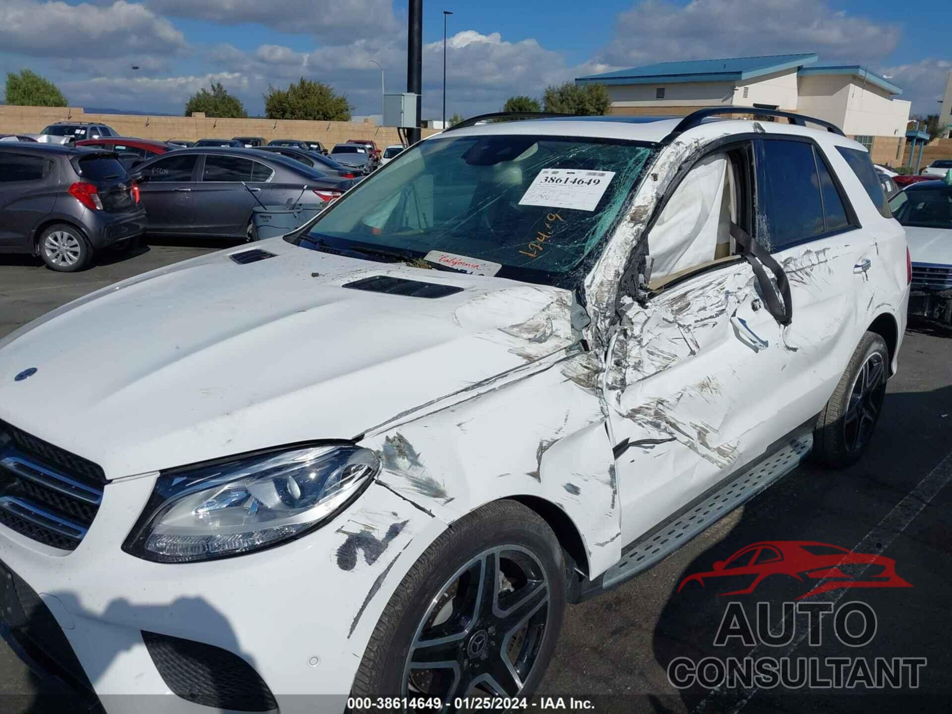 MERCEDES-BENZ GLE 350 2018 - 4JGDA5JB1JB186130