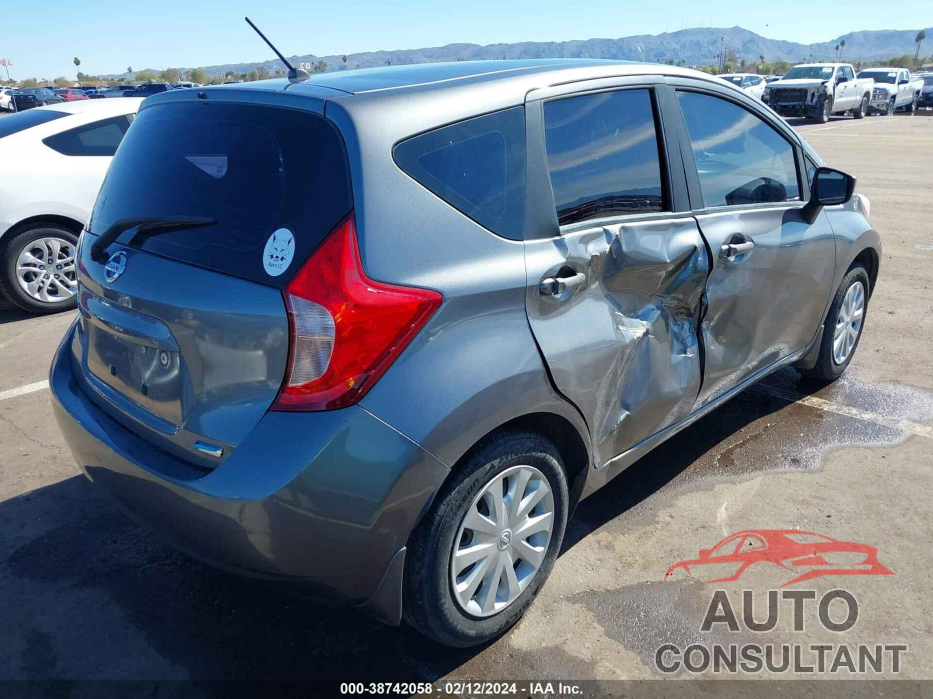 NISSAN VERSA NOTE 2016 - 3N1CE2CP4GL378745