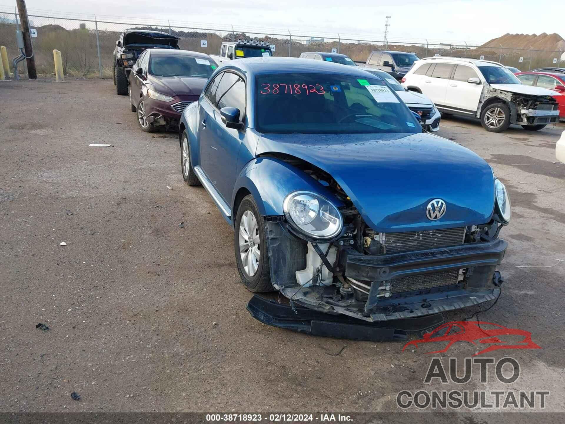 VOLKSWAGEN BEETLE 2019 - 3VWFD7AT9KM707823