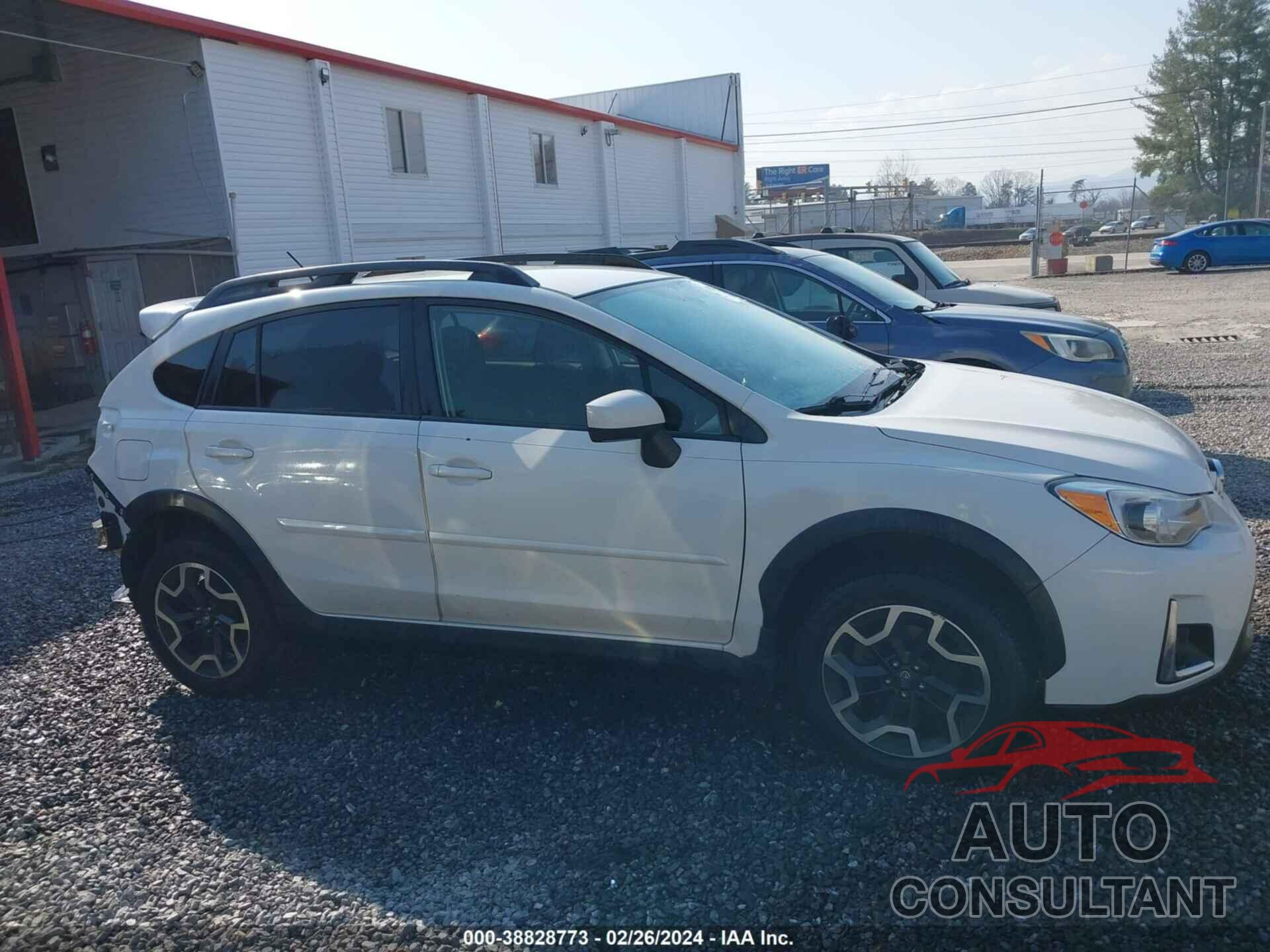 SUBARU CROSSTREK 2016 - JF2GPABC7G8316628