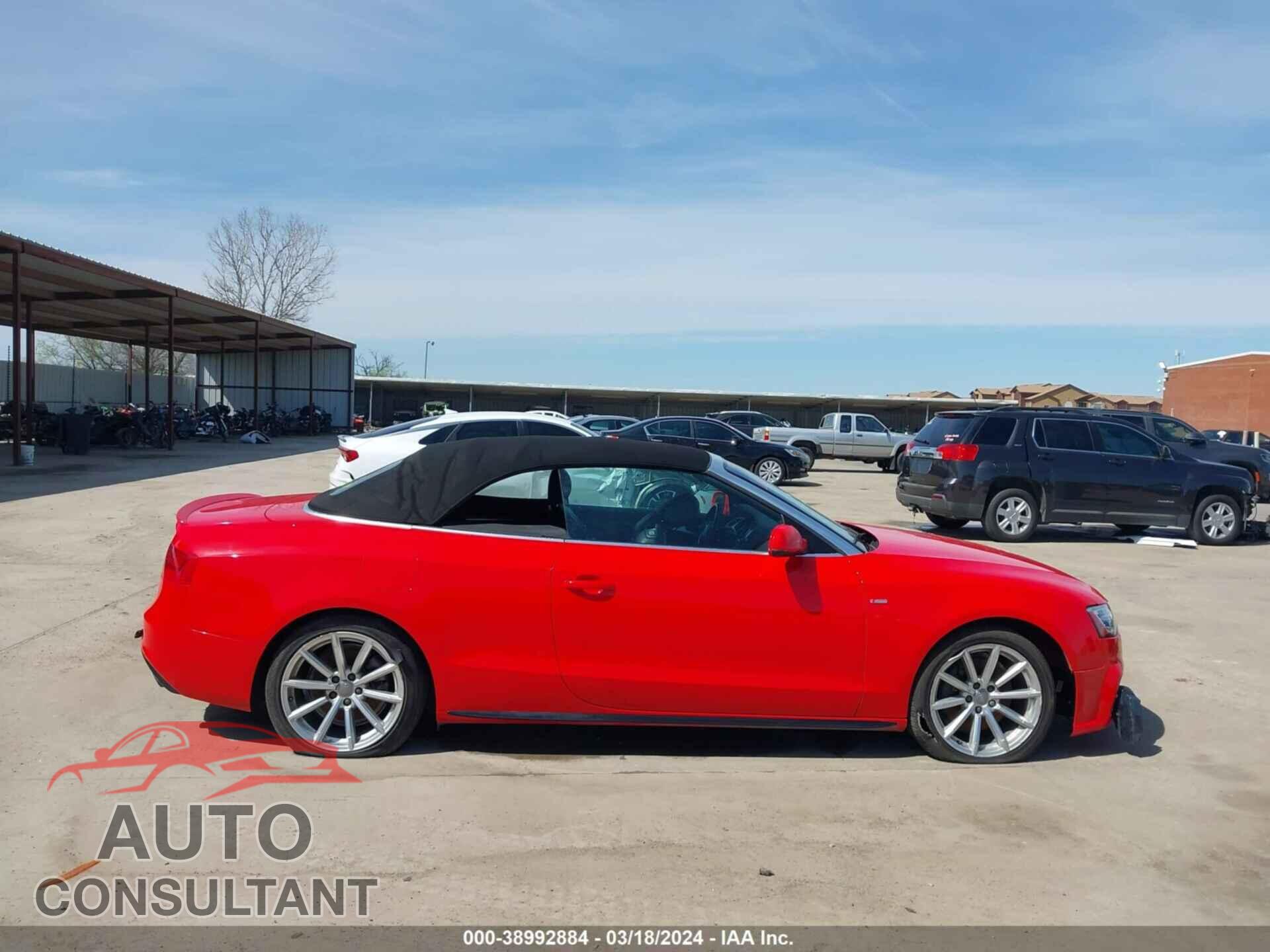 AUDI A5 2017 - WAUD2AFH3HN001055