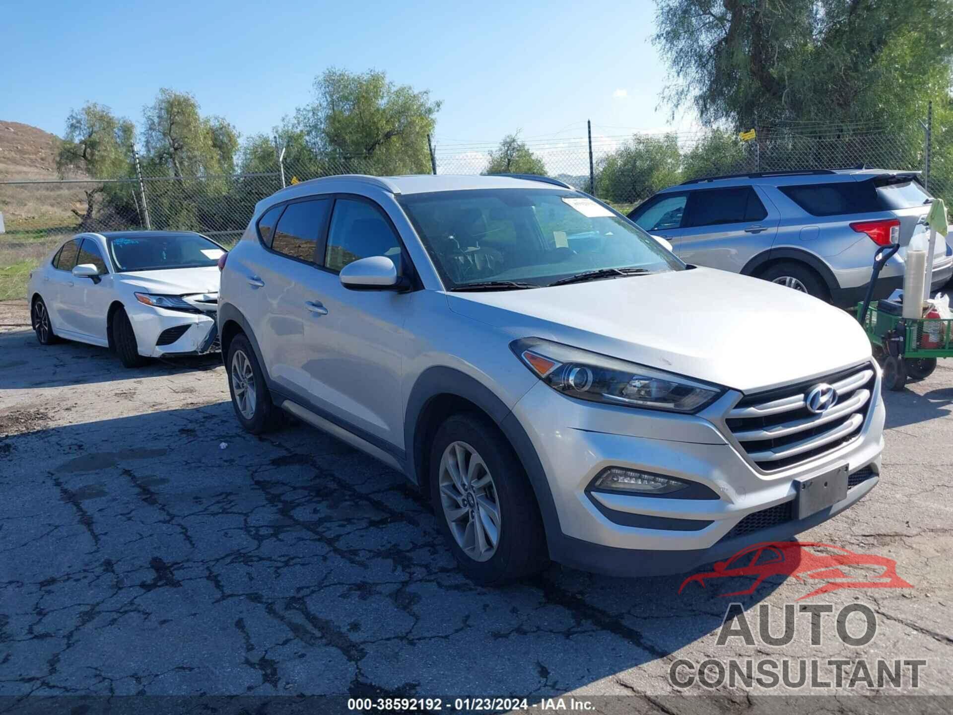 HYUNDAI TUCSON 2017 - KM8J33A4XHU263269