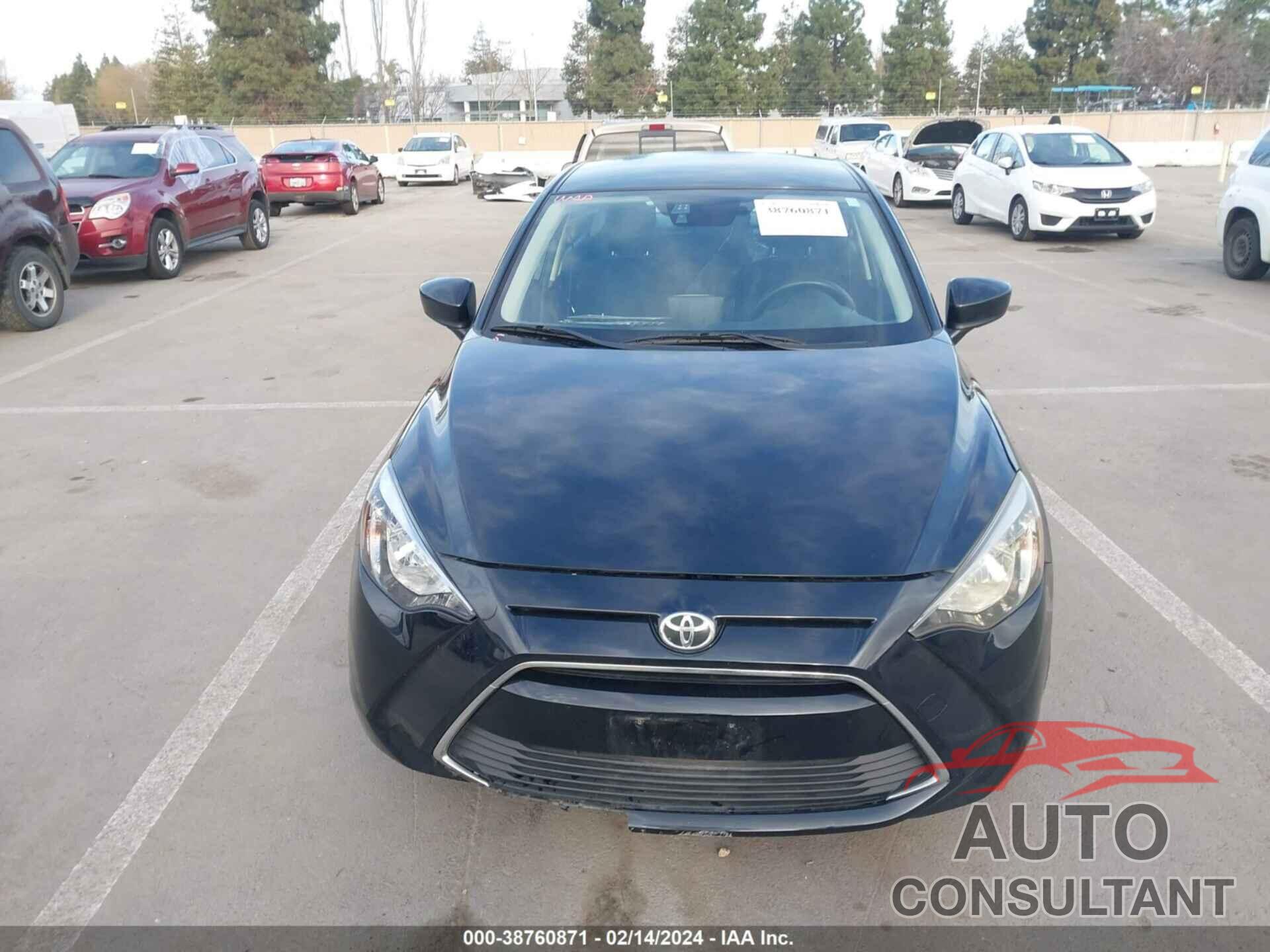 TOYOTA YARIS IA 2017 - 3MYDLBYV7HY175742