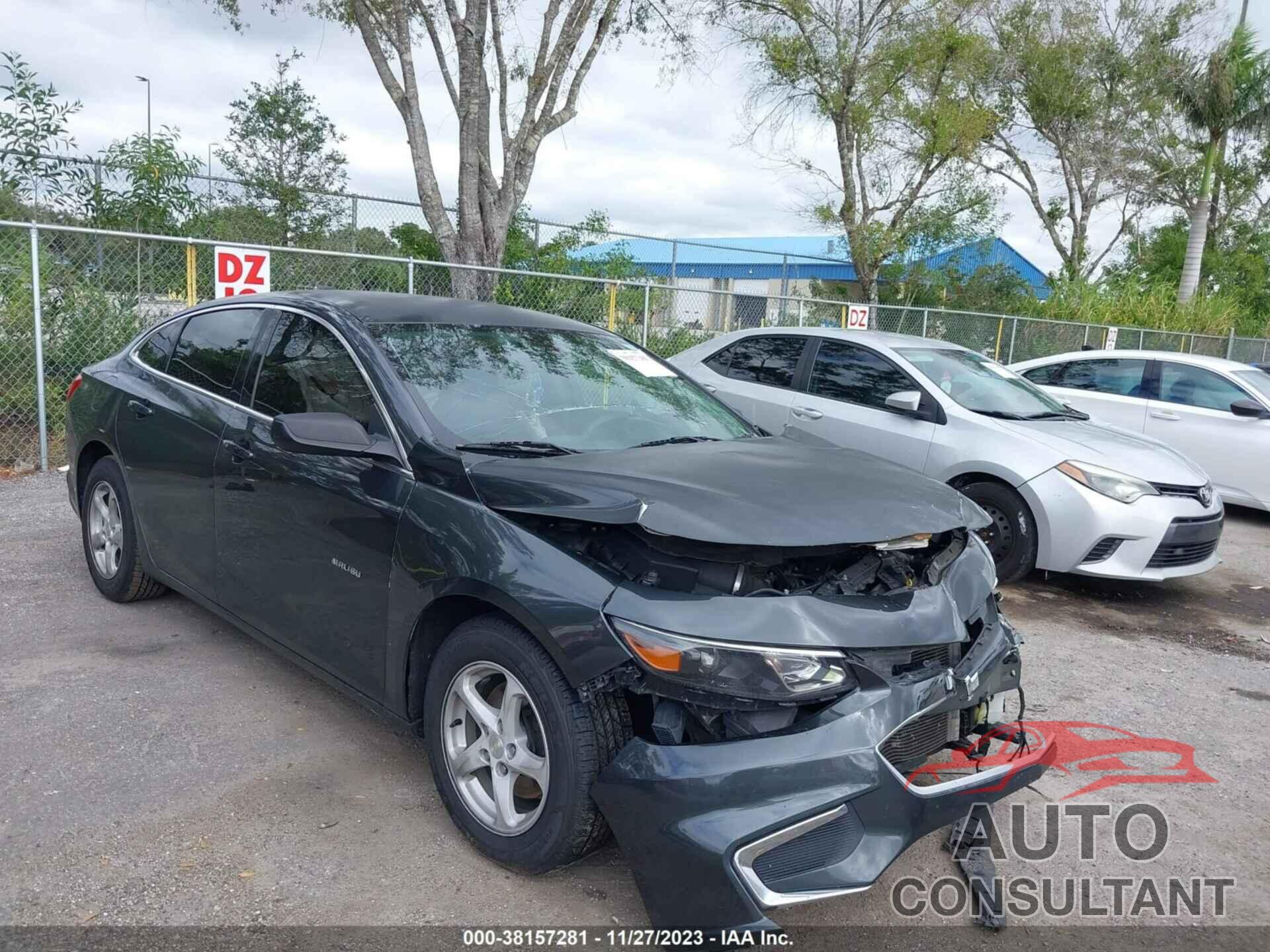 CHEVROLET MALIBU 2017 - 1G1ZB5ST6HF133448