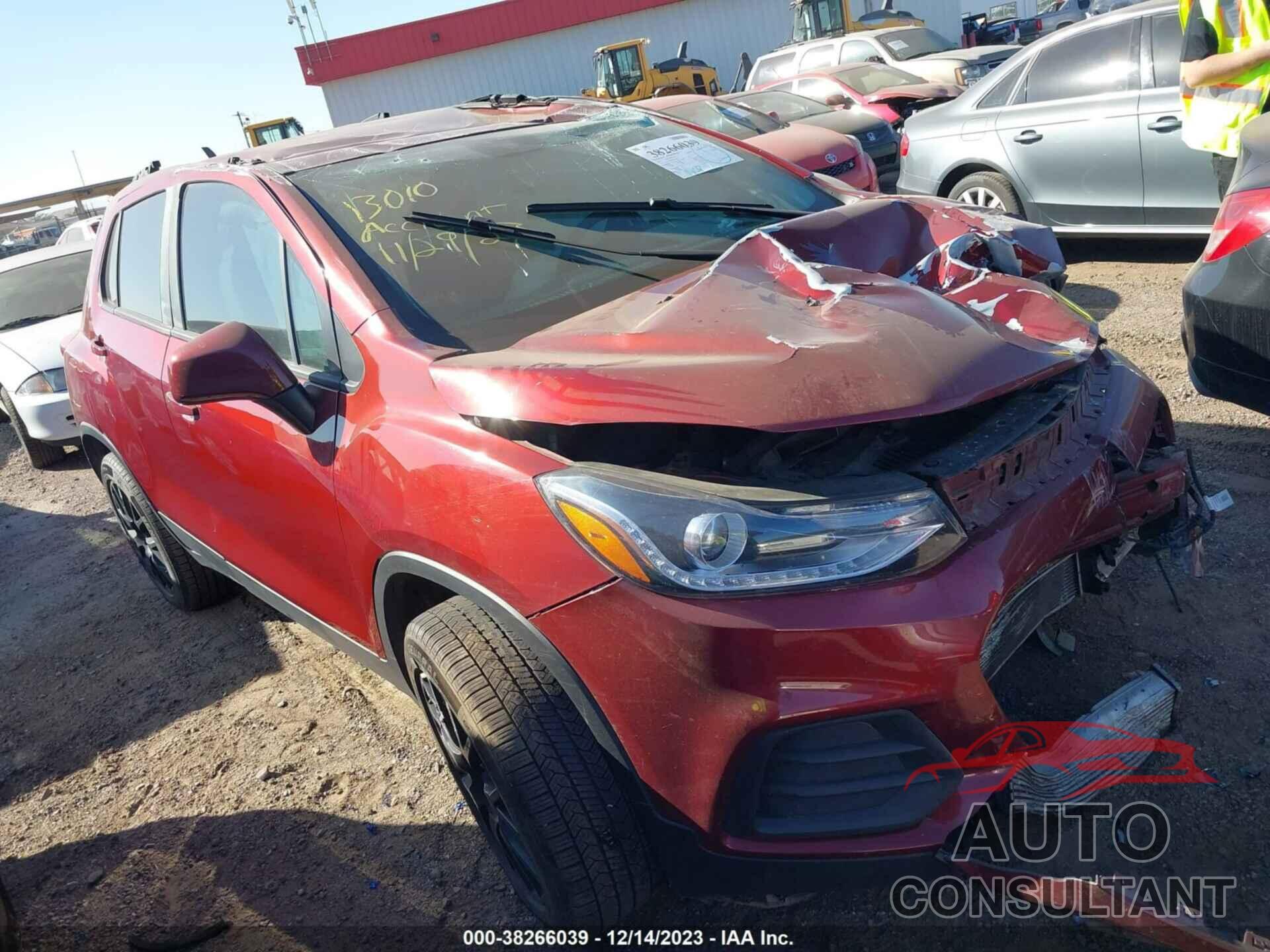 CHEVROLET TRAX 2021 - KL7CJLSB6MB359936