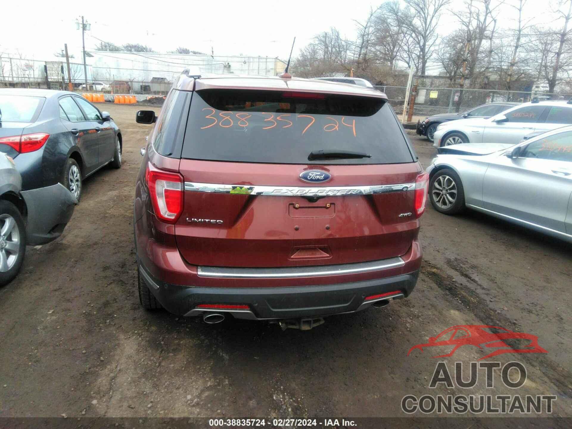 FORD EXPLORER 2018 - 1FM5K8F88JGB67058