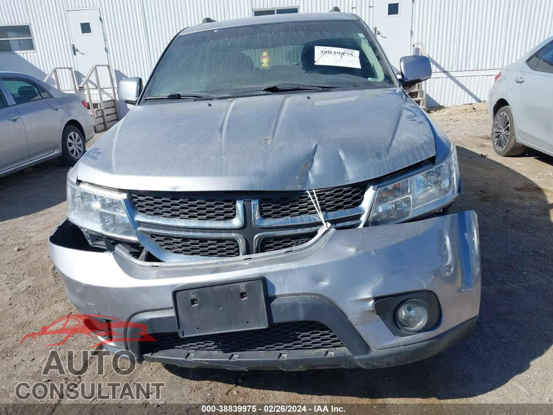 DODGE JOURNEY 2017 - 3C4PDCBB8HT612318