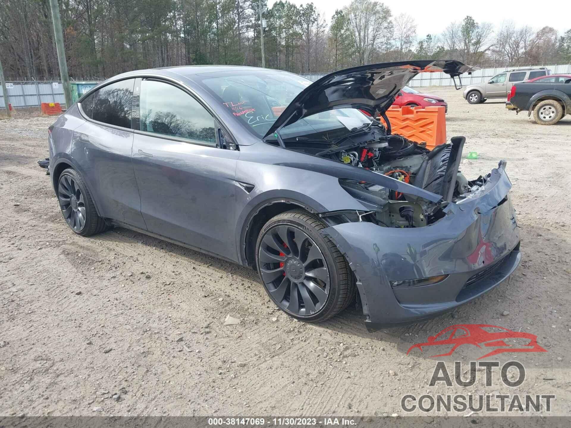 TESLA MODEL Y 2022 - 7SAYGDEF5NF518667