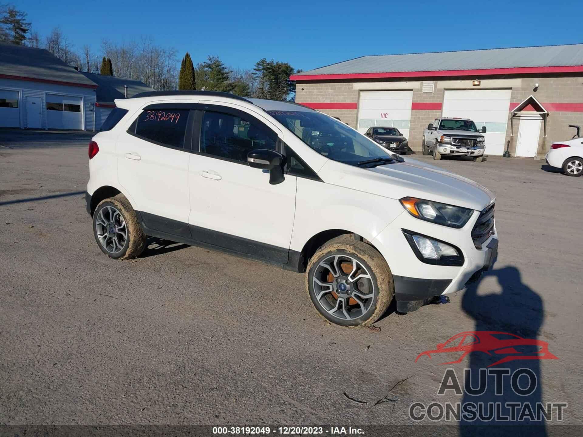 FORD ECOSPORT 2019 - MAJ6S3JL1KC261031