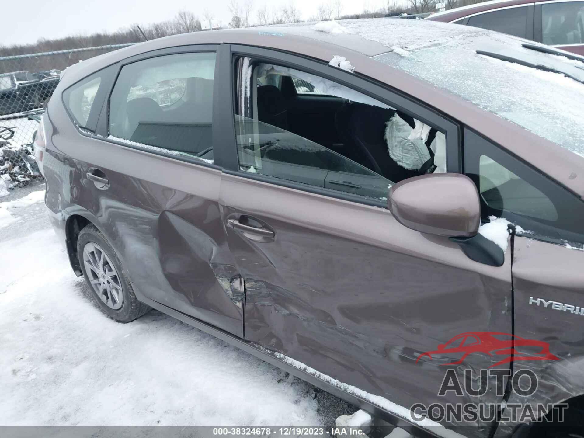 TOYOTA PRIUS V 2017 - JTDZN3EU3HJ063069