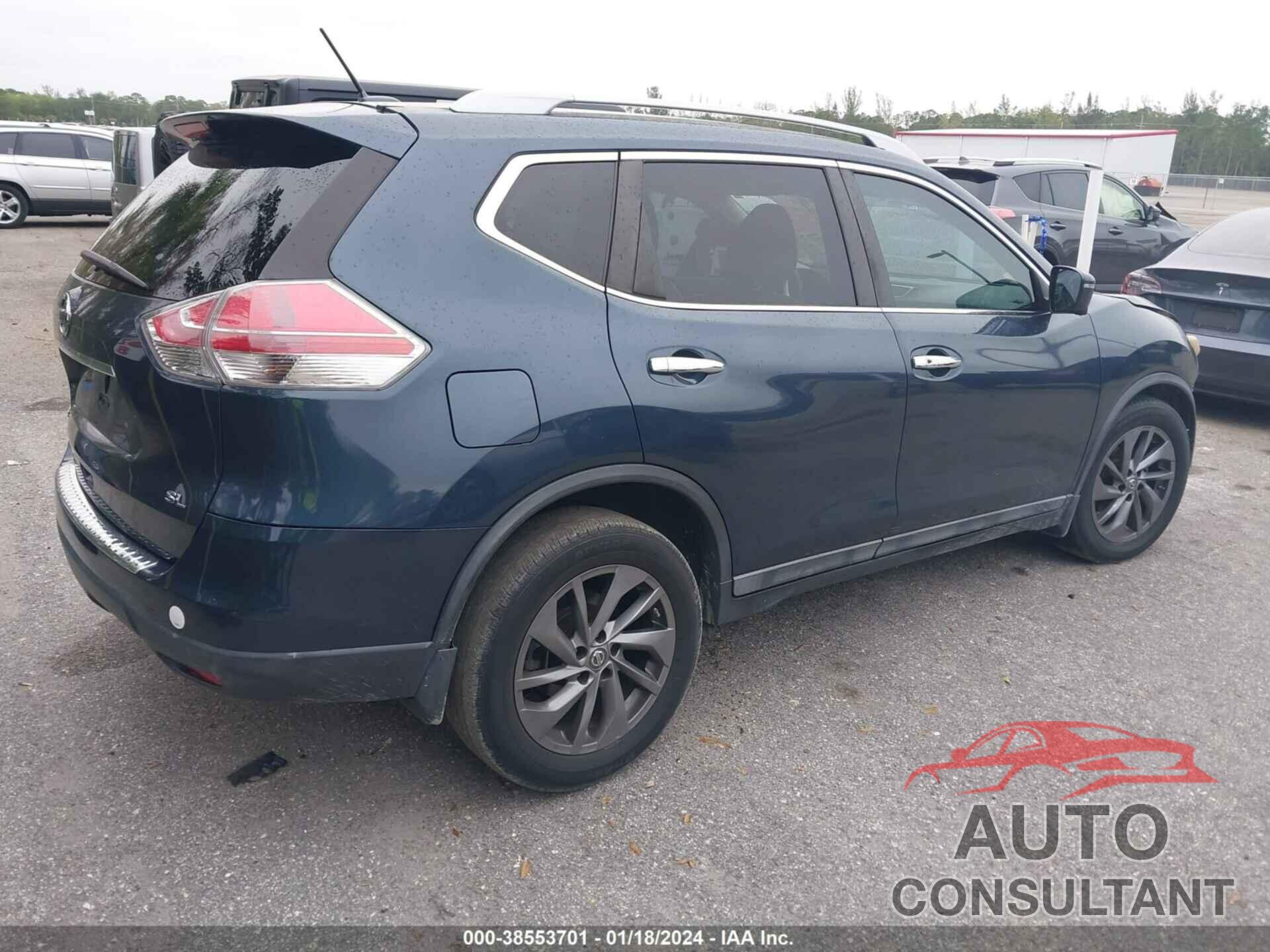 NISSAN ROGUE 2016 - 5N1AT2MT9GC743191